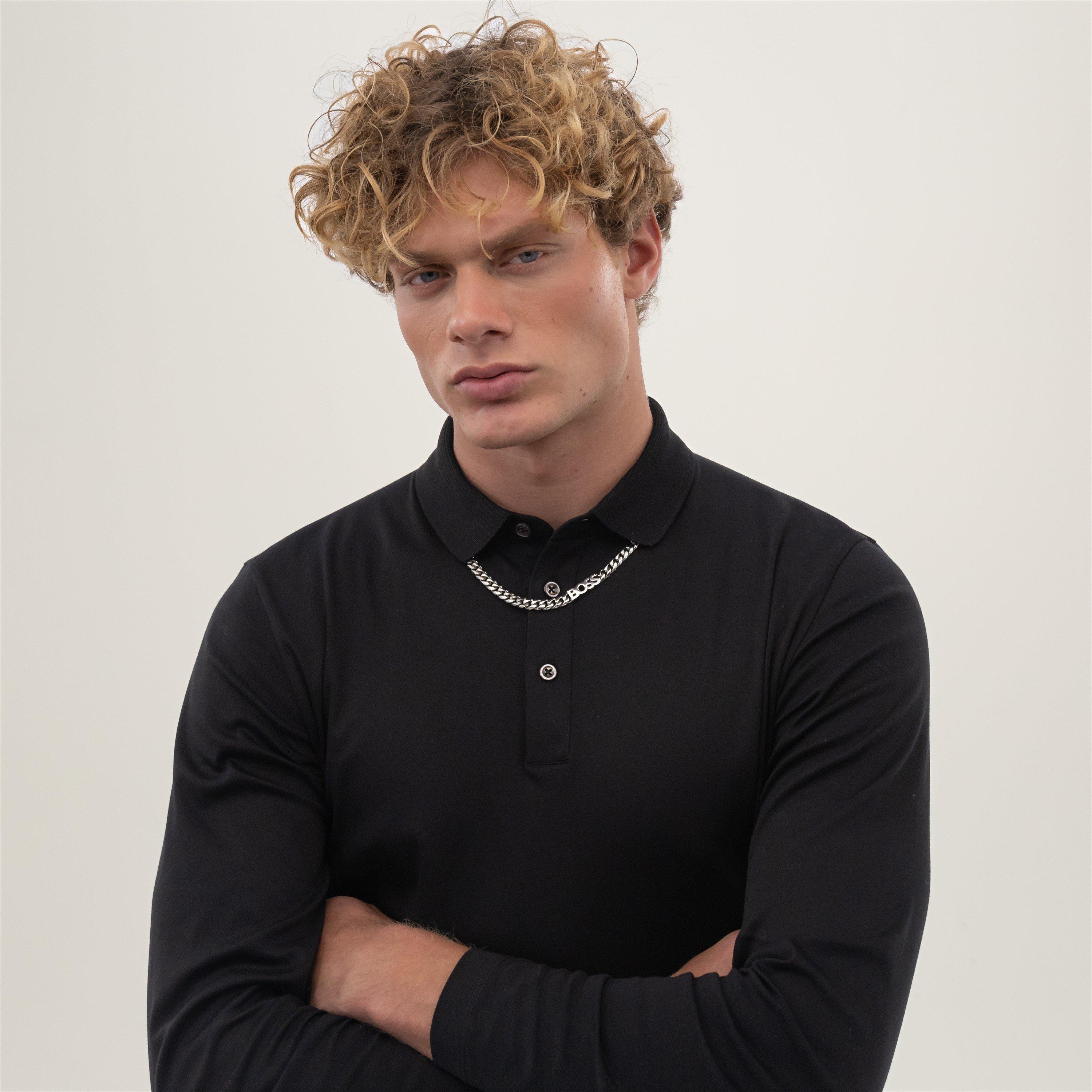 Silver - Boss - Gents BOSS Kassy Chain Necklace - 4