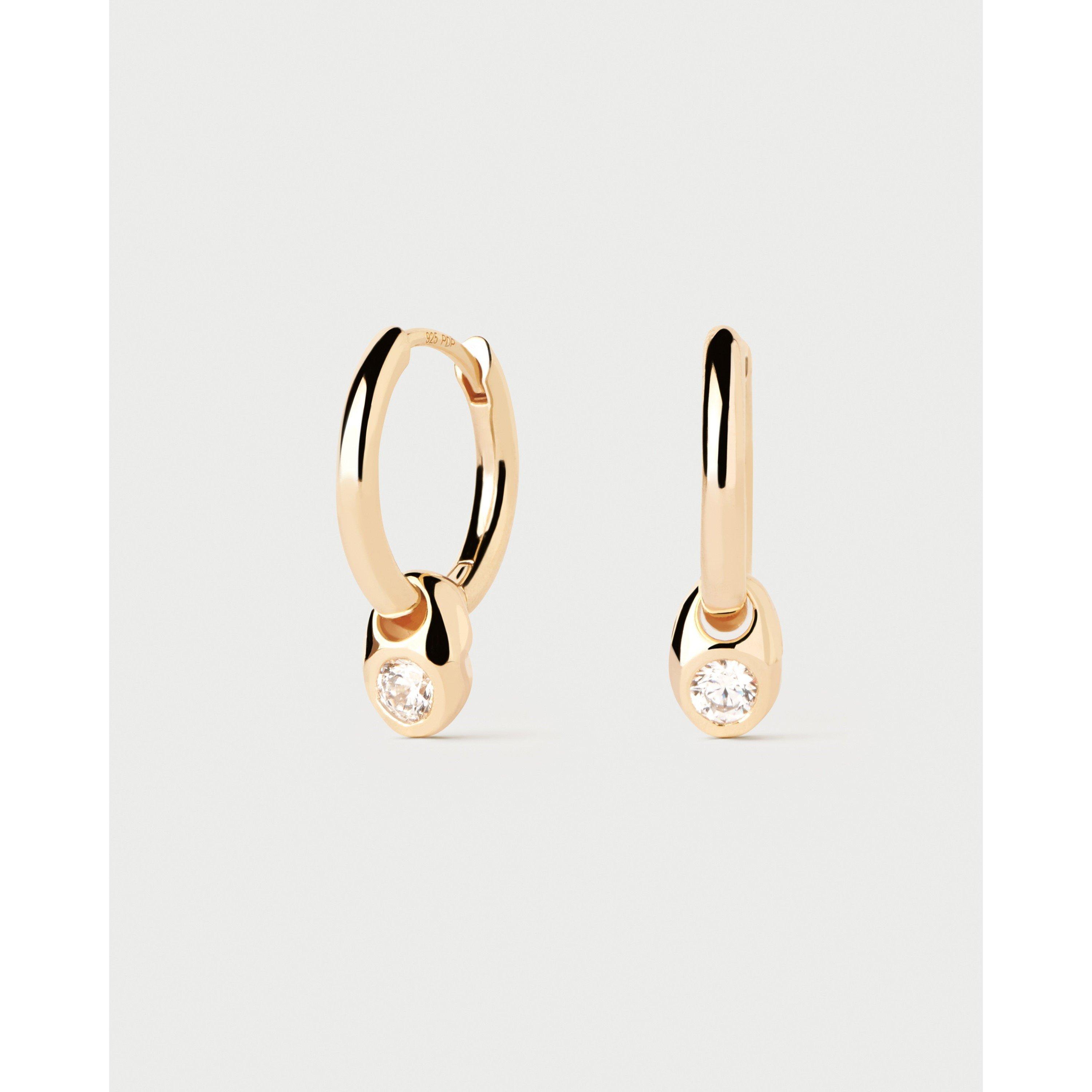 Gold - PDPAOLA - PDPAOLA Becca Hoops Ld54
