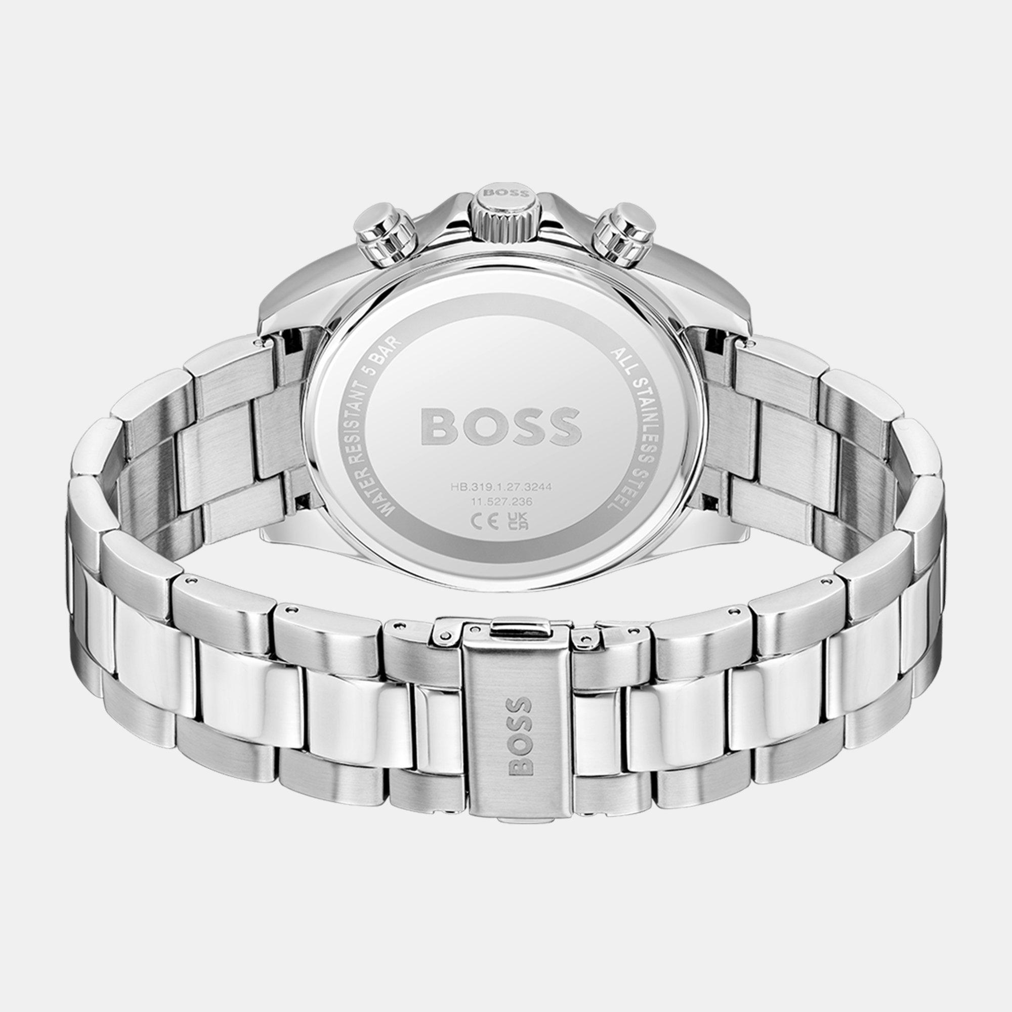 Silver - Boss - Gents BOSS Hero Bracelet Watch - 3