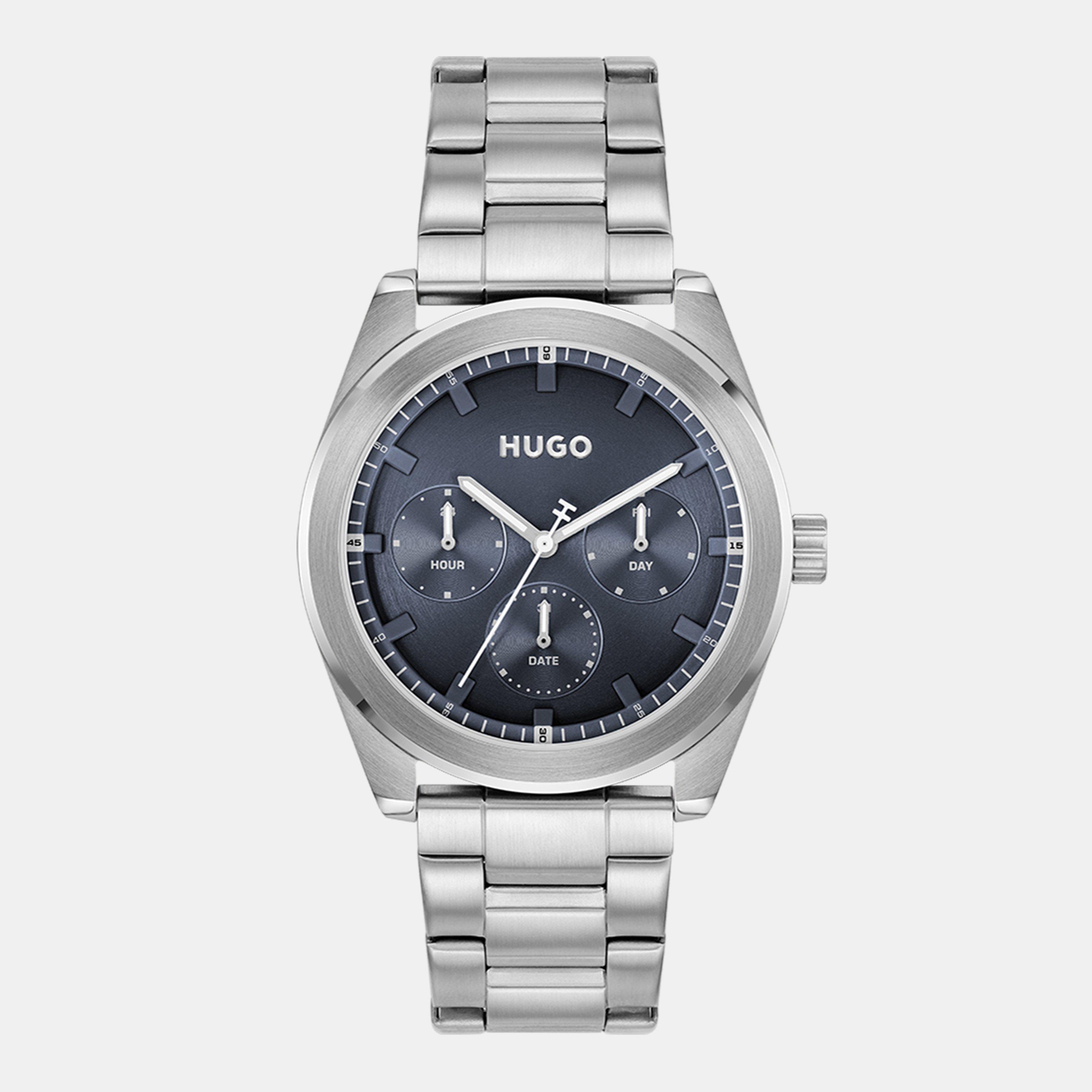 Silver - Hugo - Gents HUGO #BRIGHT SPORT Bracelet Watch - 1