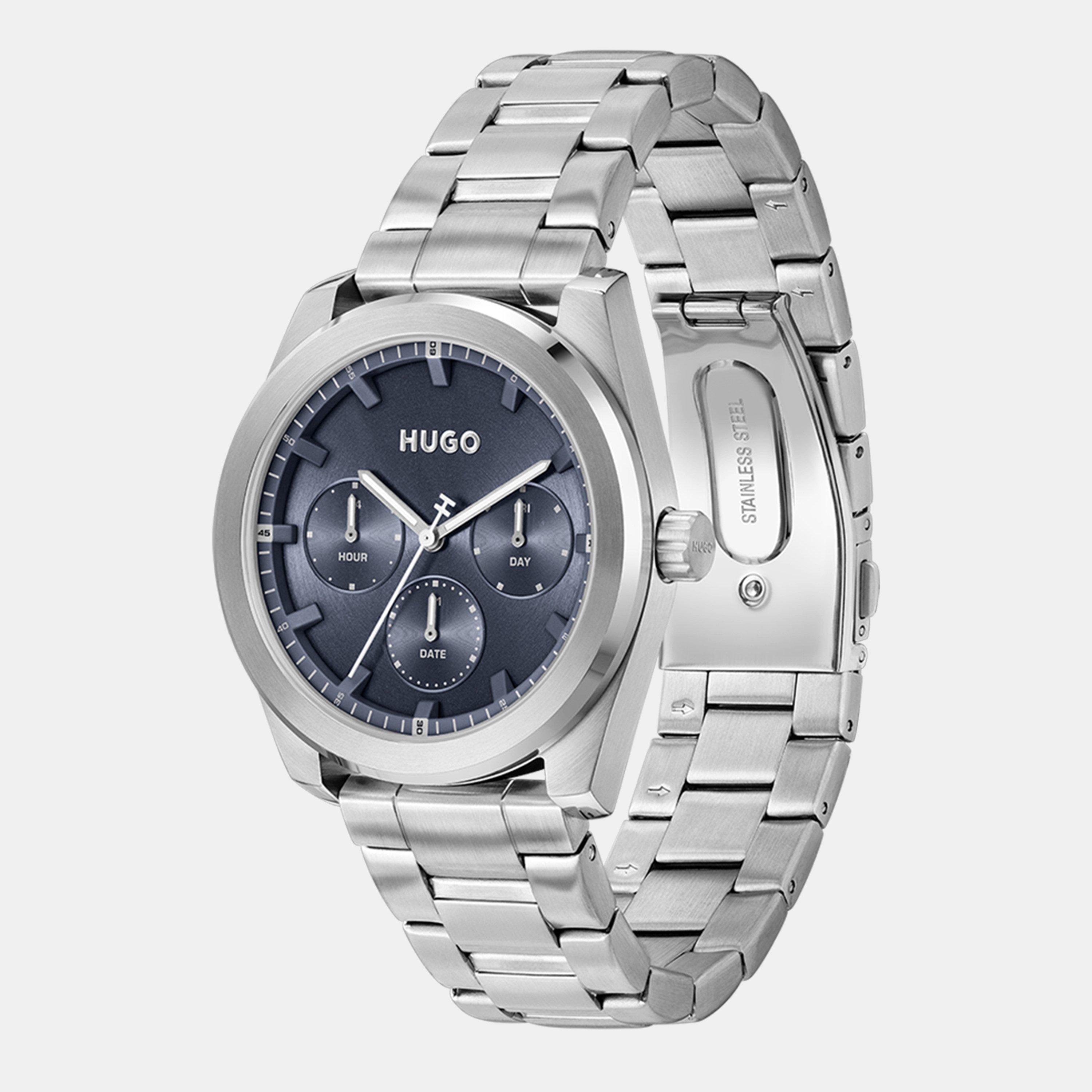 Silver - Hugo - Gents HUGO #BRIGHT SPORT Bracelet Watch - 4