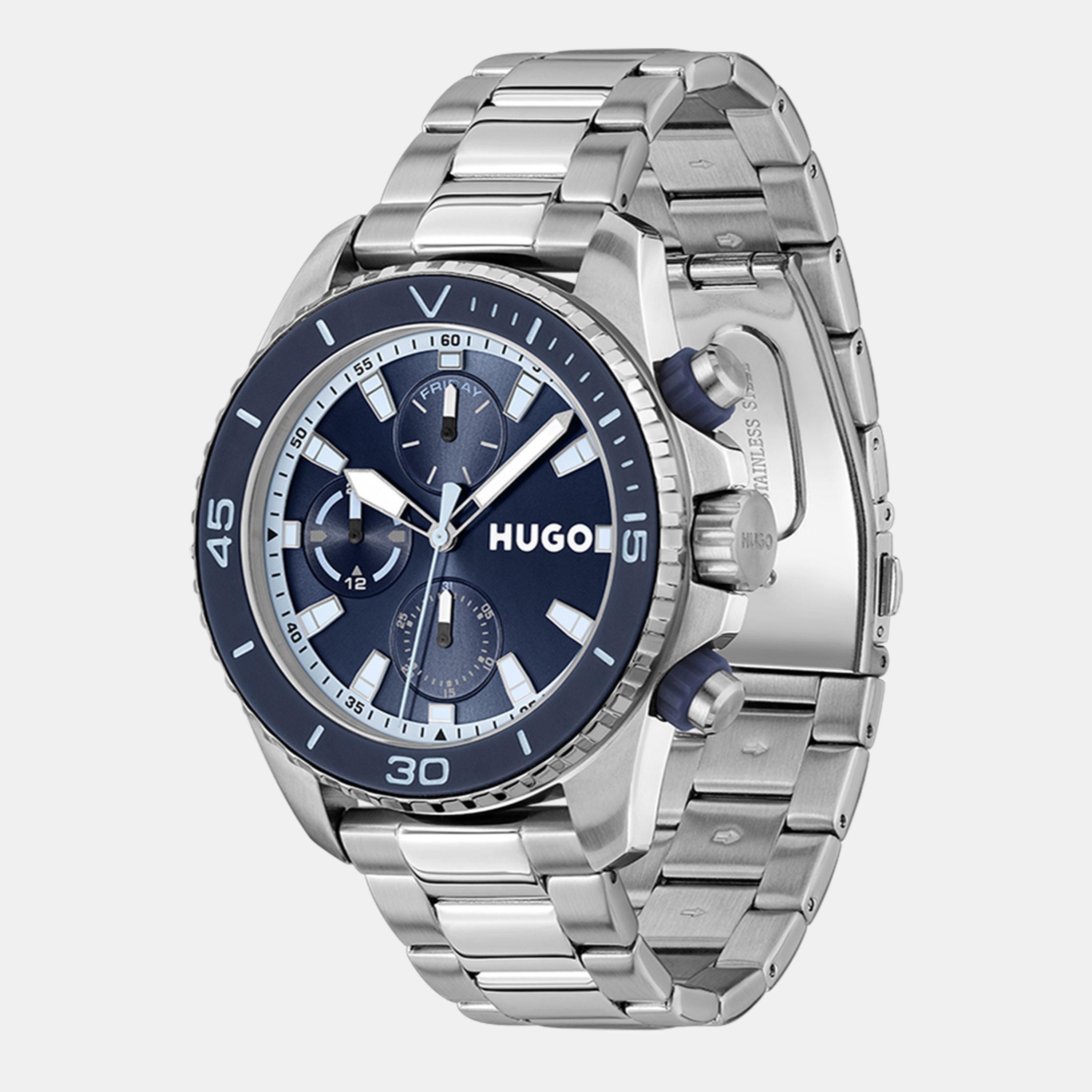 Silver - Hugo - Gents HUGO #DIVE Watch - 4