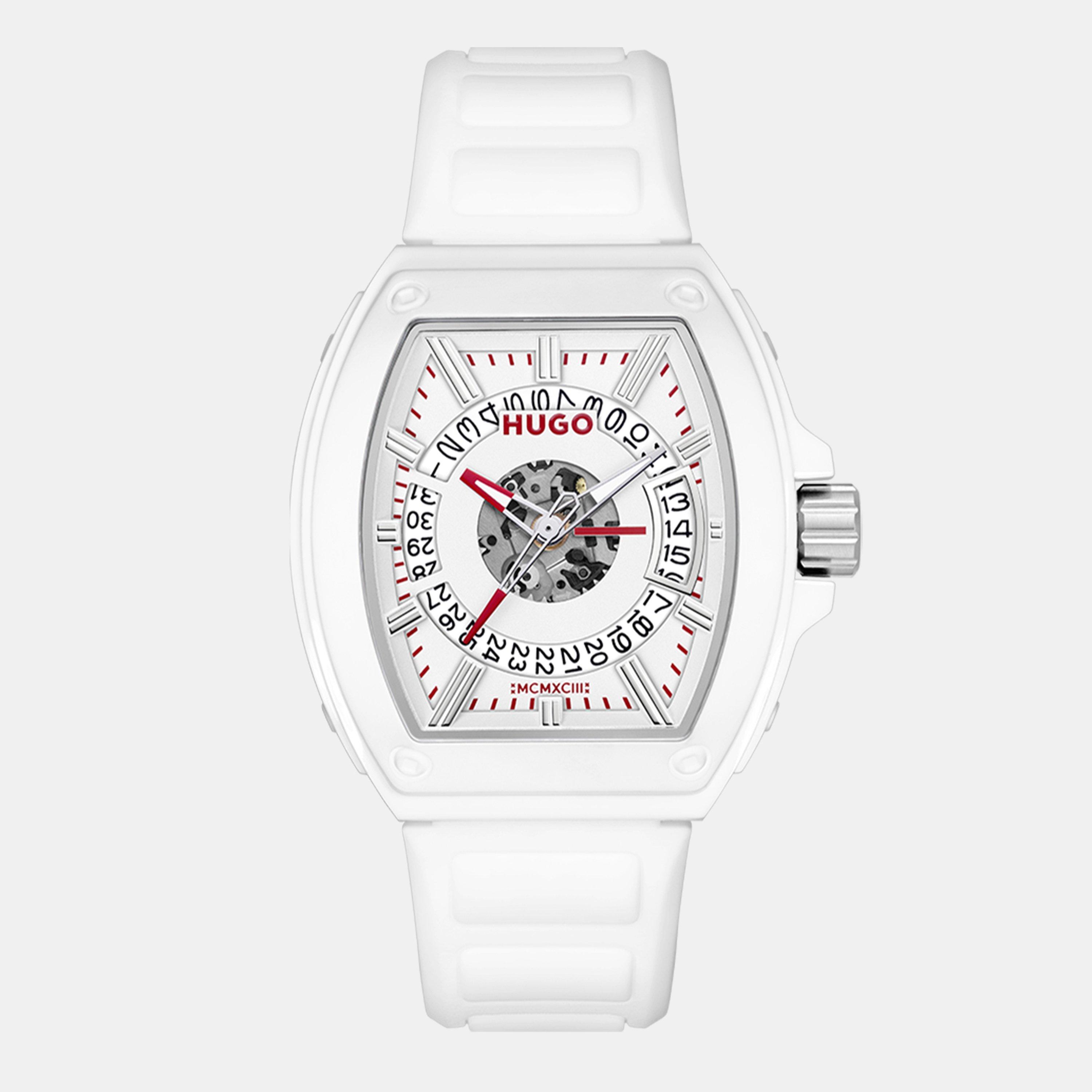 Hugo Gents HUGO #ICON Watch - White