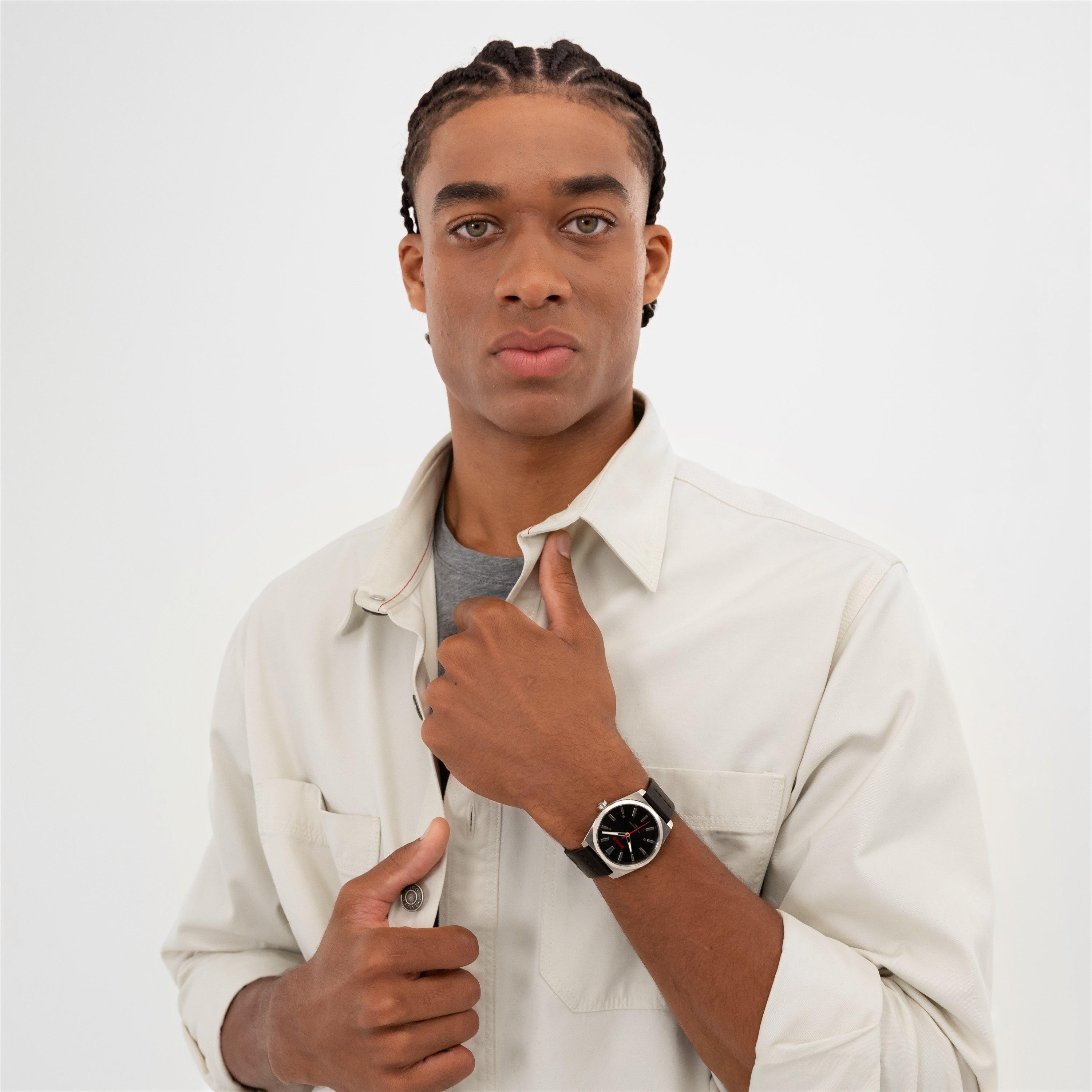 Black - Hugo - Gents HUGO #ICON Watch - 7