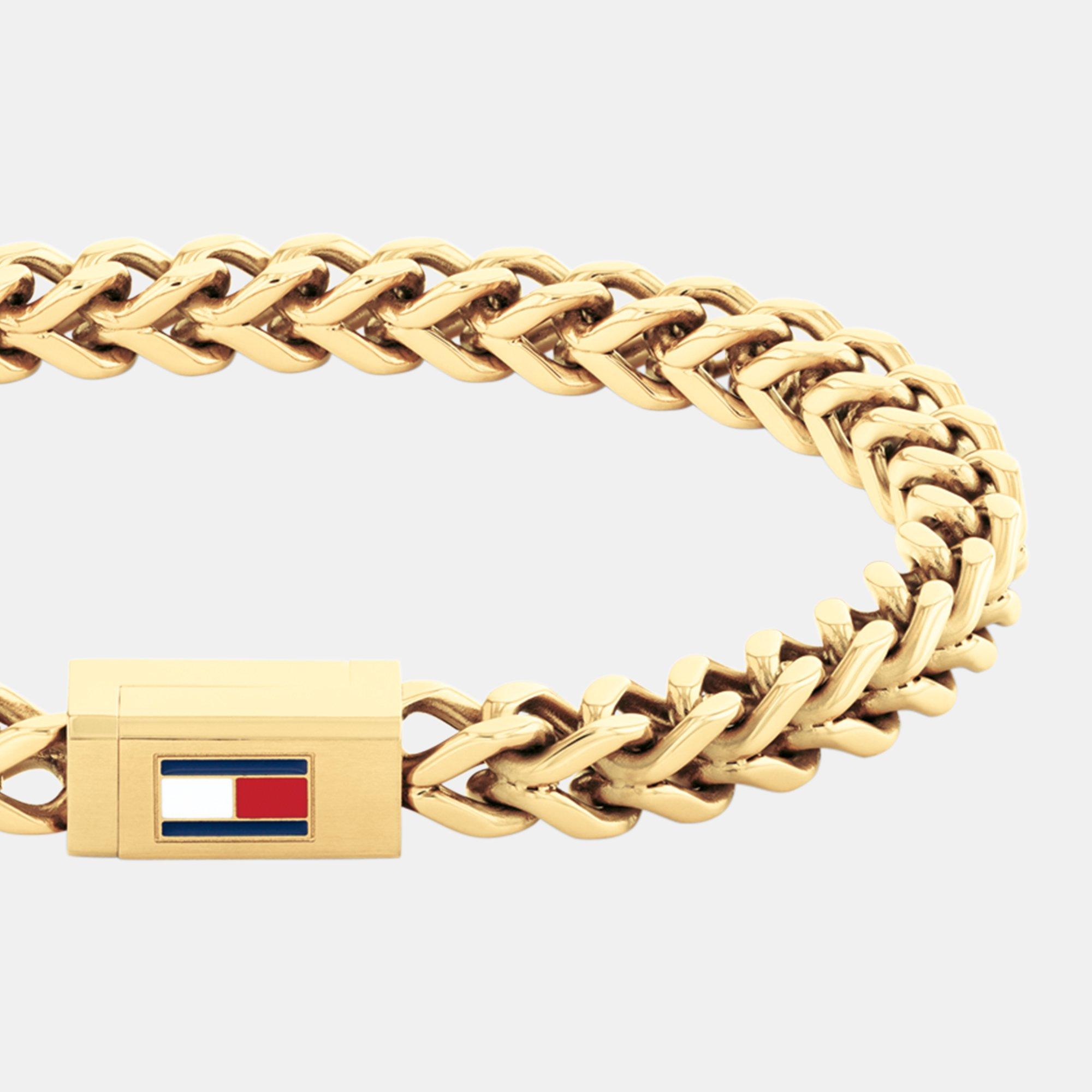Gold - Tommy Hilfiger - Men’s Chain Bracelet - 2