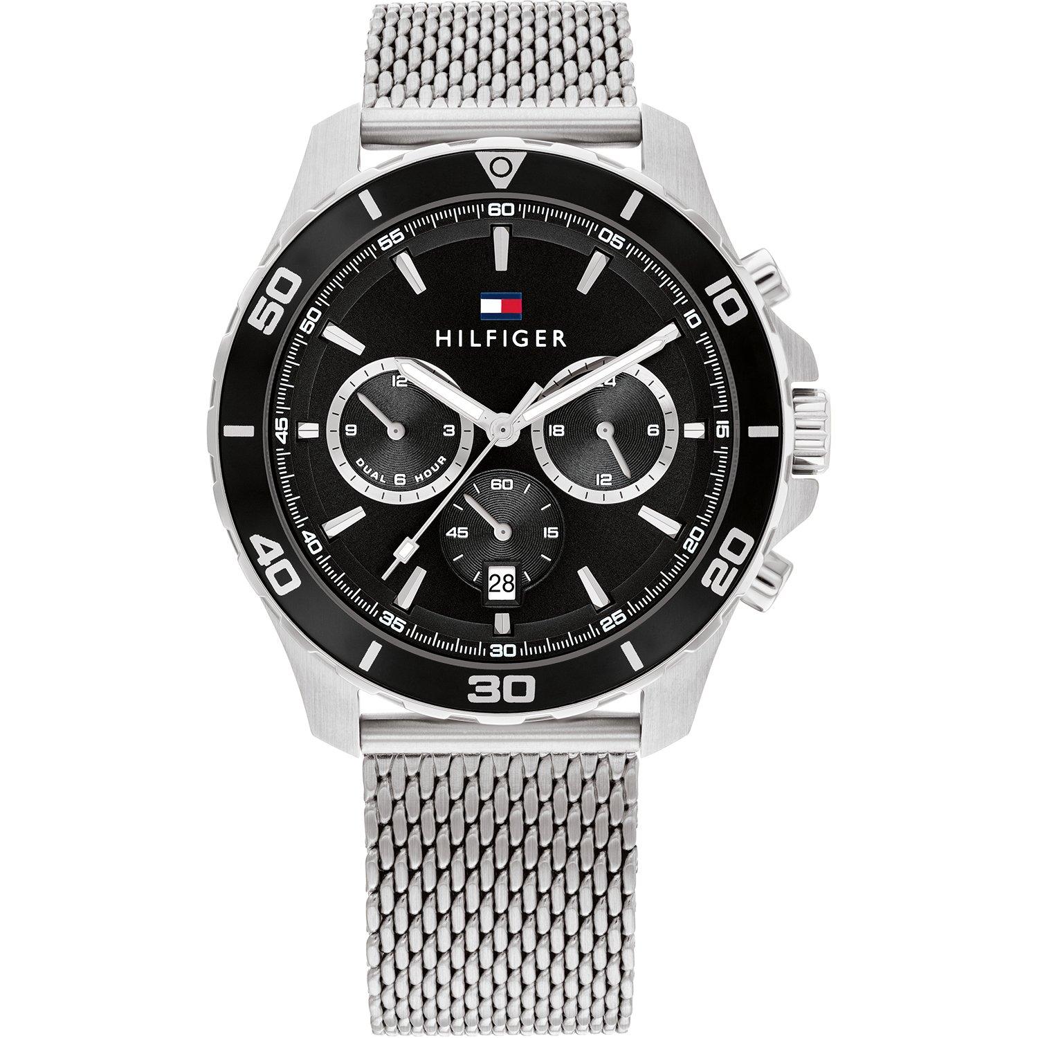 Tommy Hilfiger Men's Jordan Watch - Black