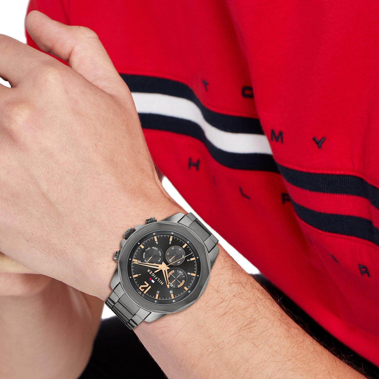Dark Grey - Tommy Hilfiger - Men’s Watch - 6