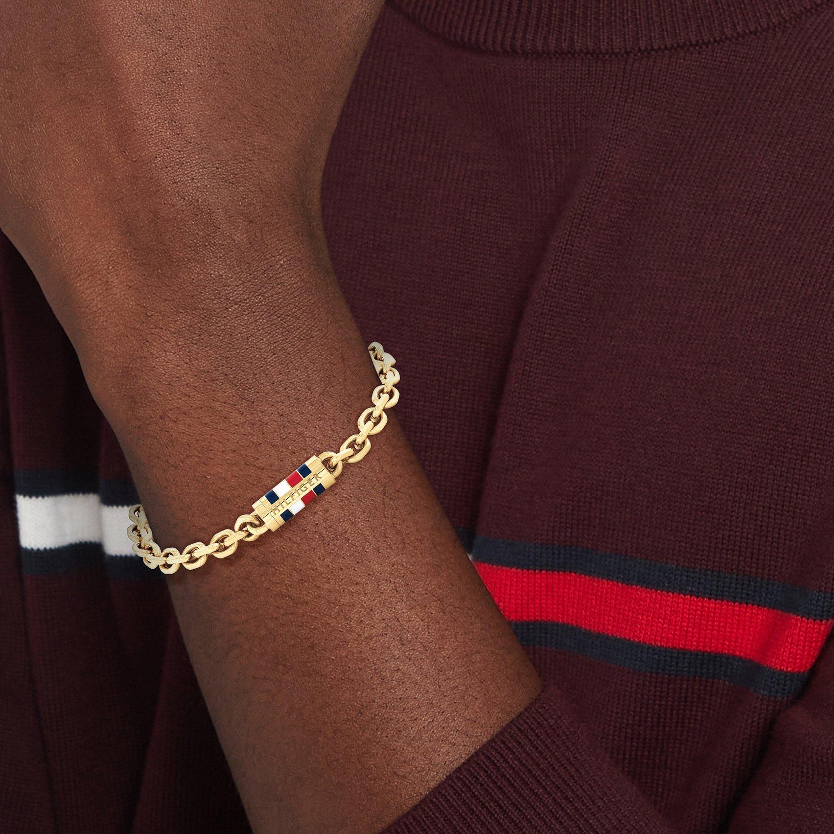 Gold - Tommy Hilfiger - Men’s Chain Bracelet - 3