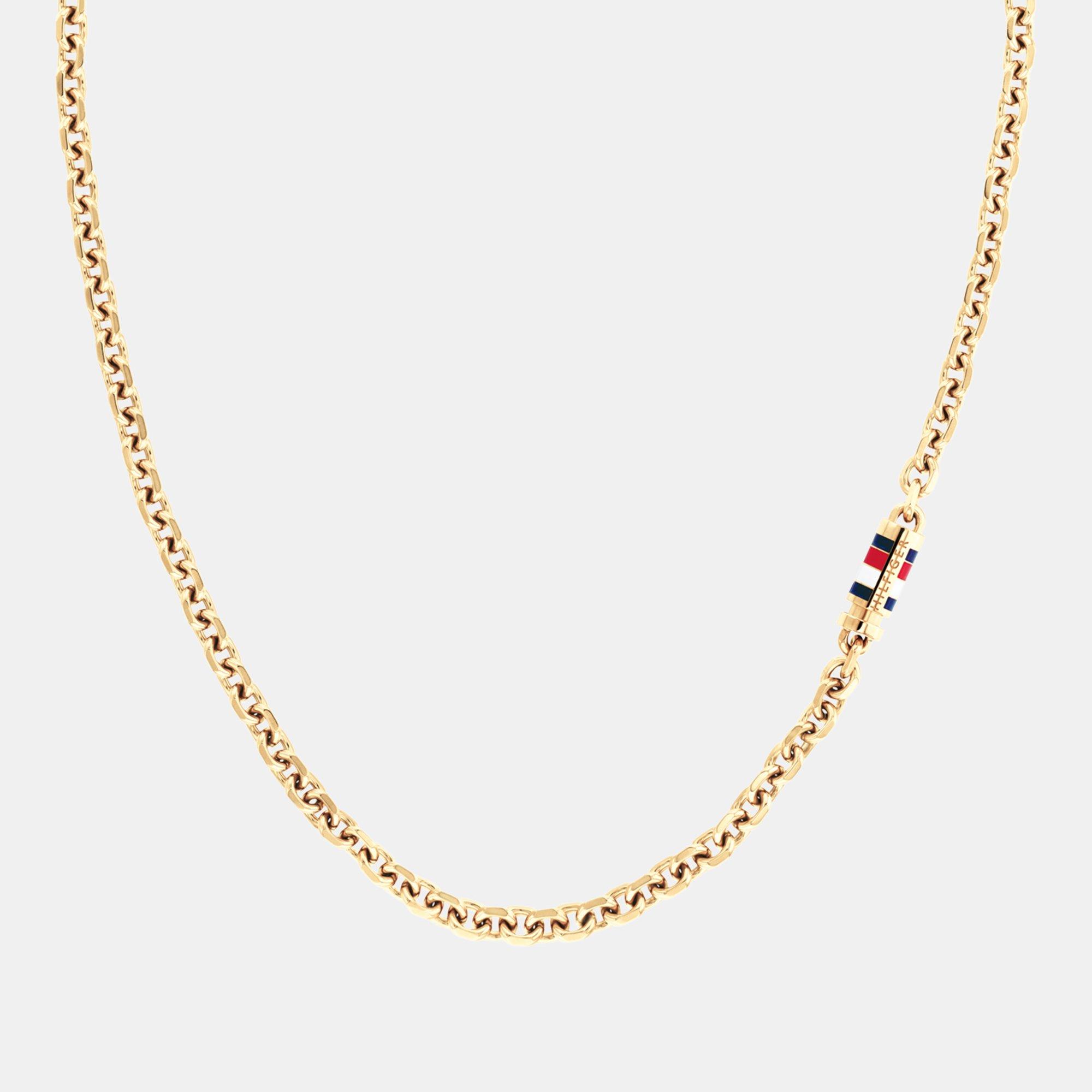 Gold - Tommy Hilfiger - Men’s Chain Necklace - 2