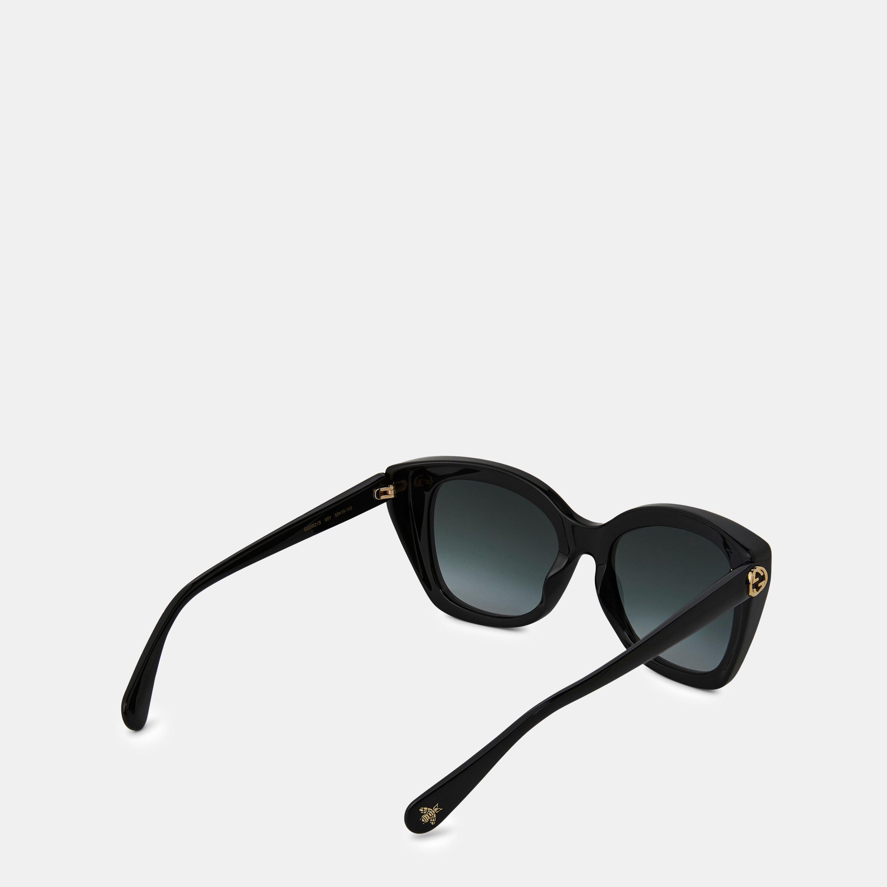 Black - Gucci - Cat-Eye Sunglasses - 2
