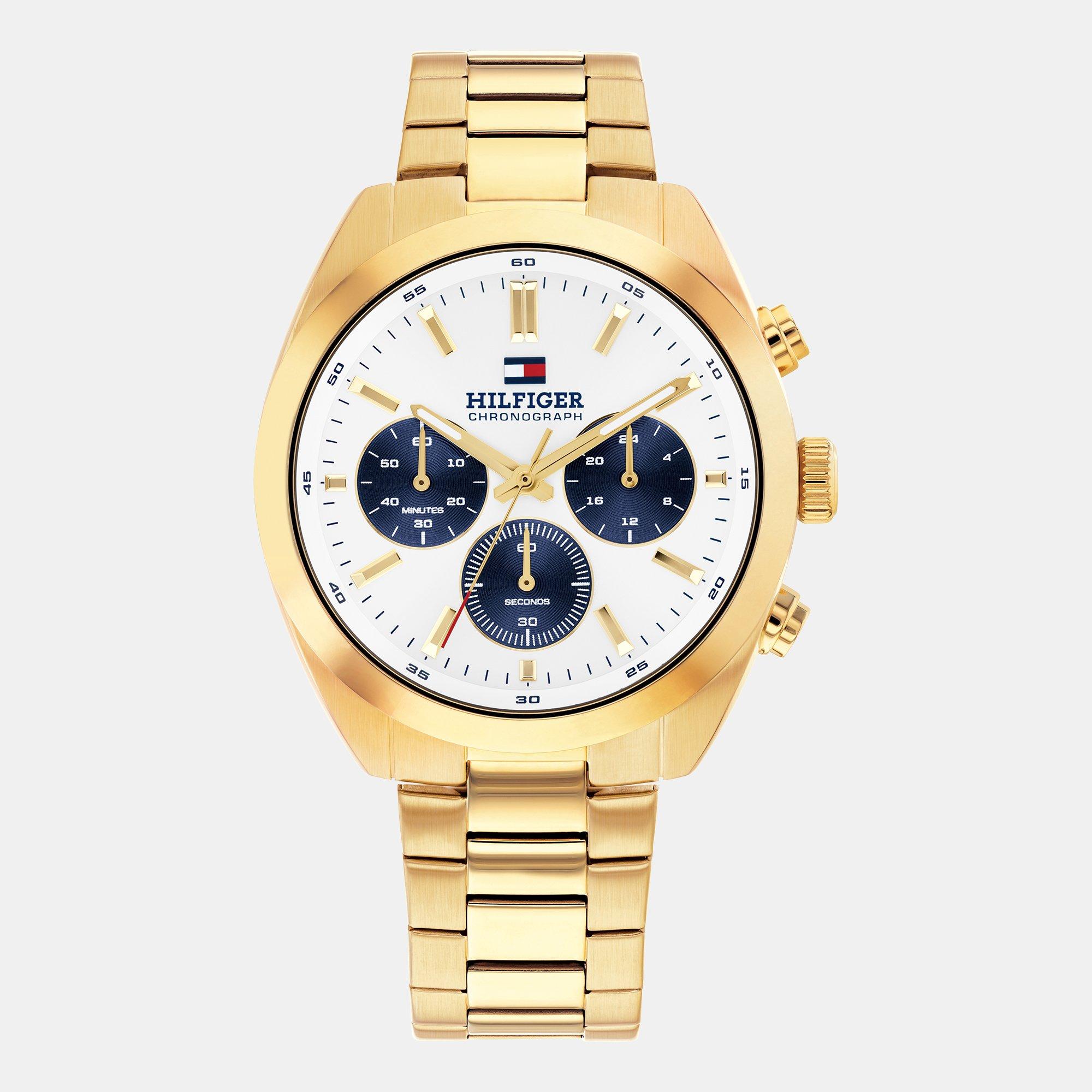 Tommy Hilfiger Men's Bracelet Watch - Gold