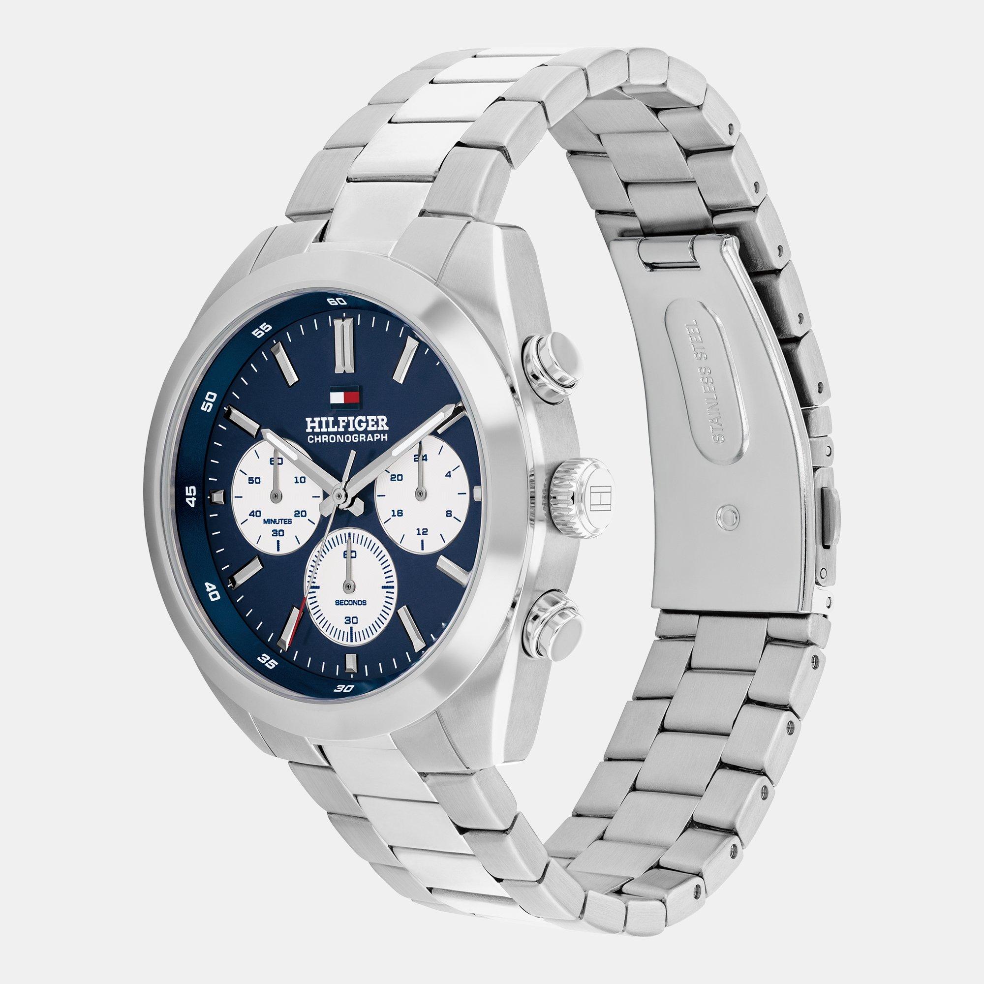 Silver - Tommy Hilfiger - Tommy Hilfiger Mens Bracelet Watch - 3
