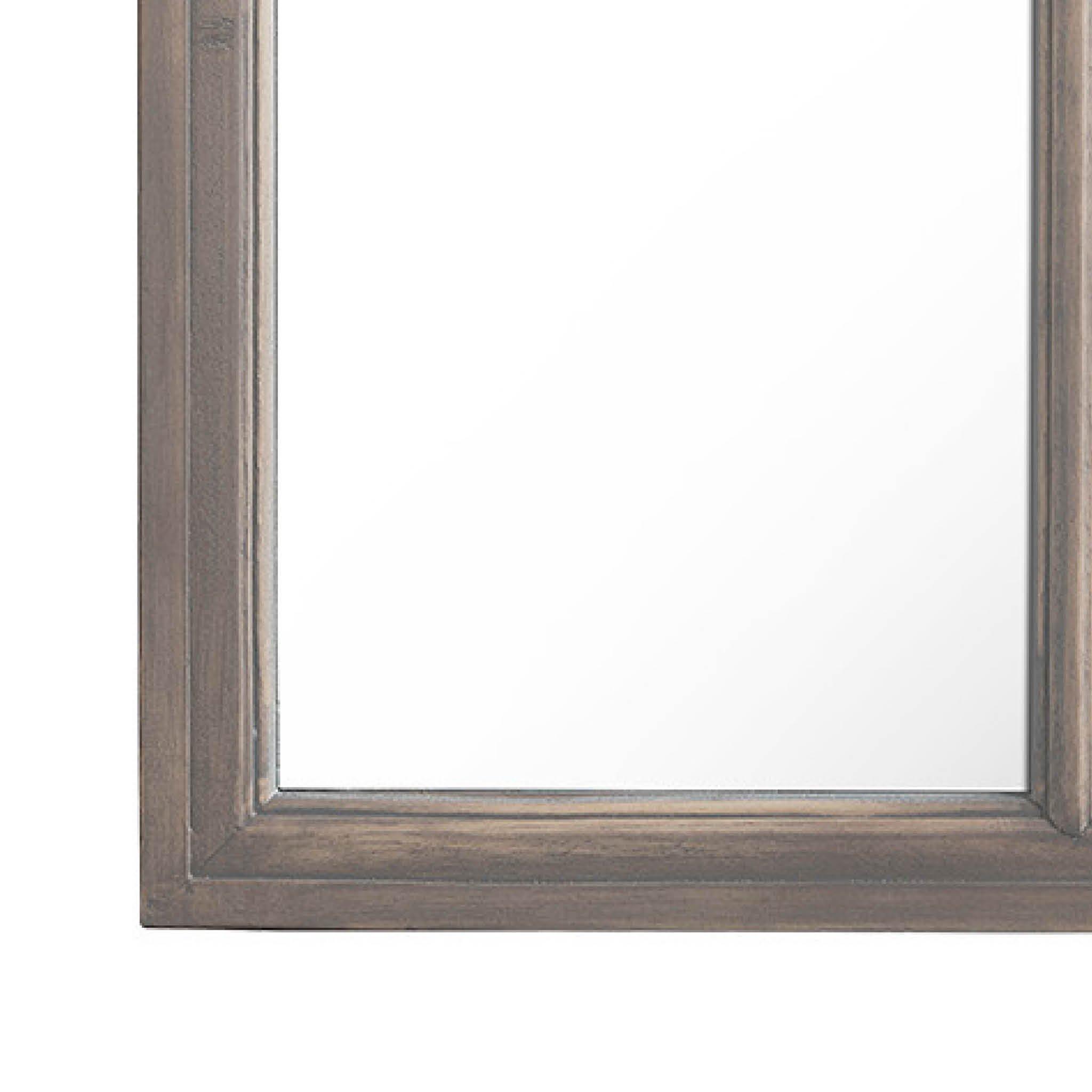 Grey - Nestwell - Austin Large Wooden Multi Panelled Wall Mirror - 2