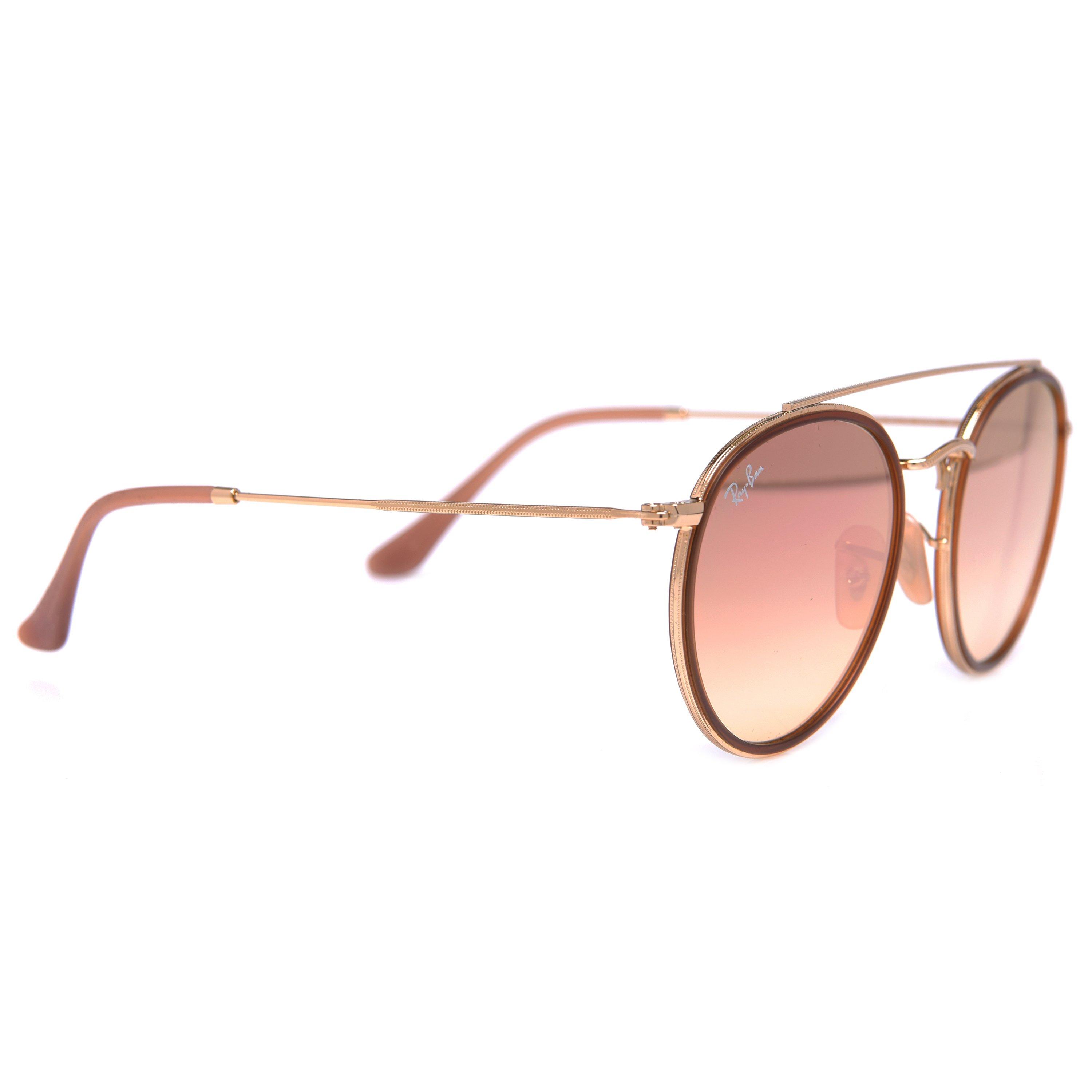 Pink 001/7O - Ray-Ban - Round Double Bridge Sunglasses - 4