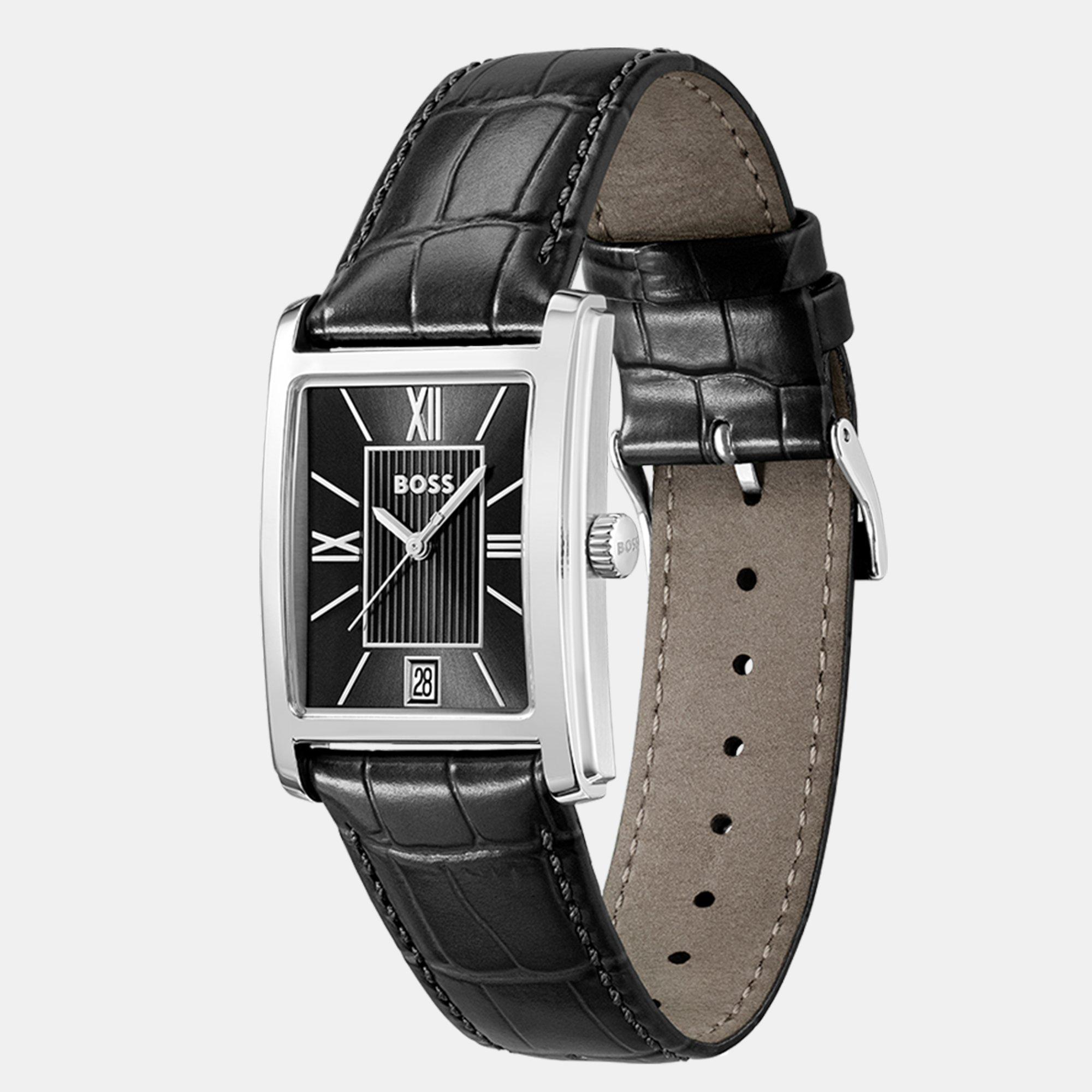 Black - Boss - Gents BOSS Principle Dress Watch - 2