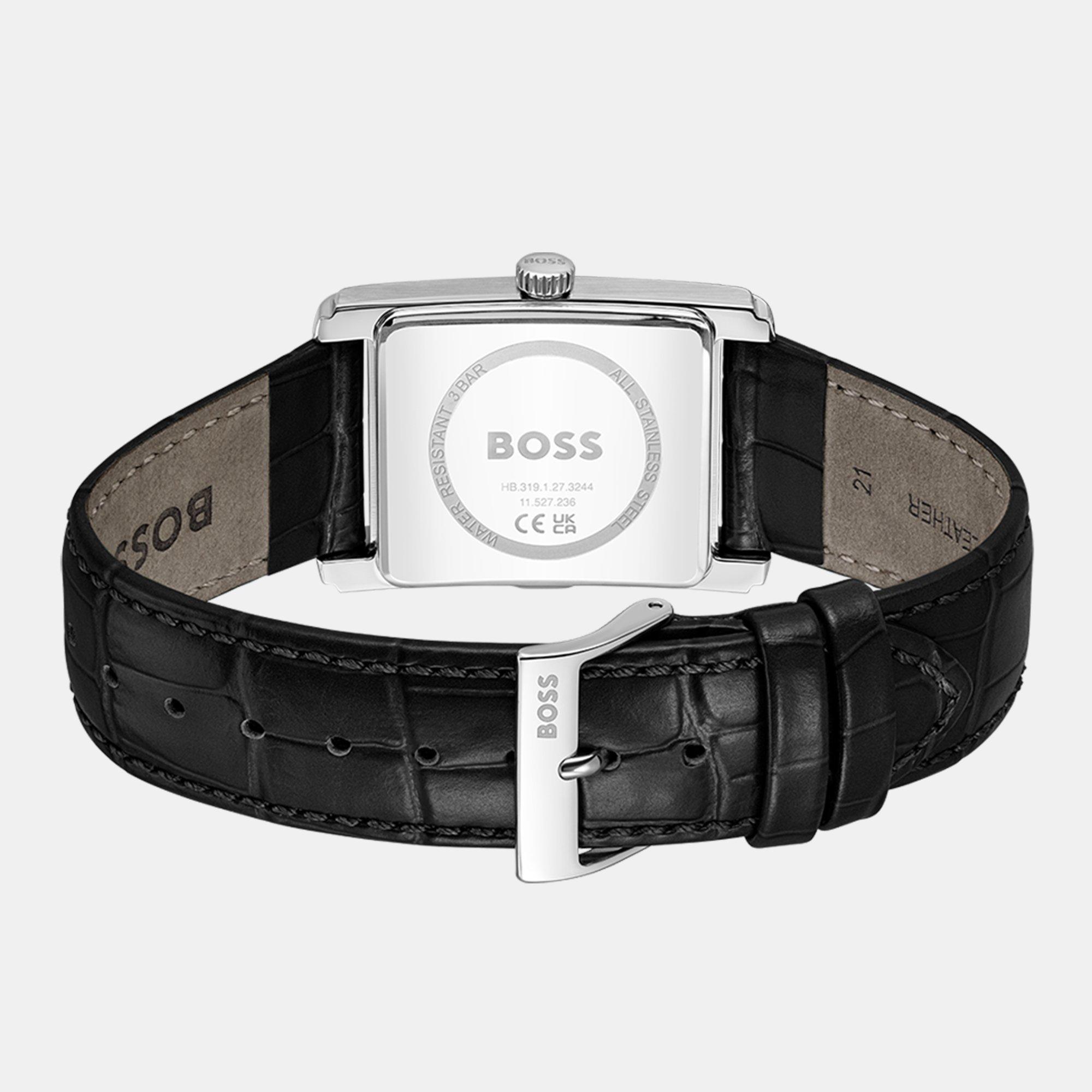 Black - Boss - Gents BOSS Principle Dress Watch - 3