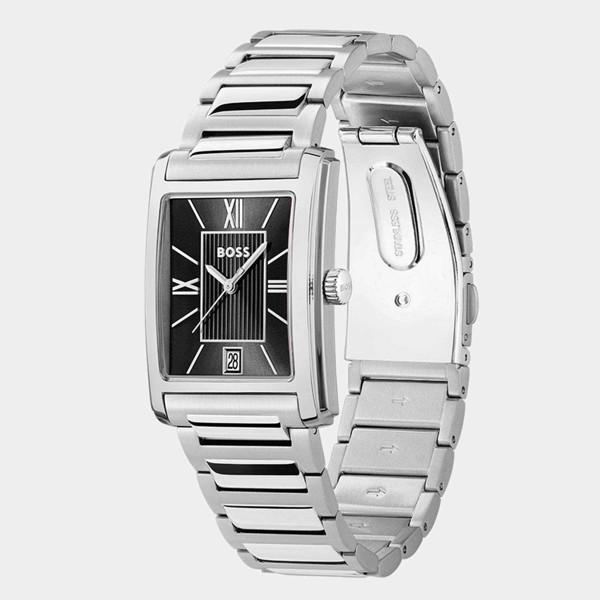 Silver - Boss - Gents BOSS Principle Dress Watch - 3