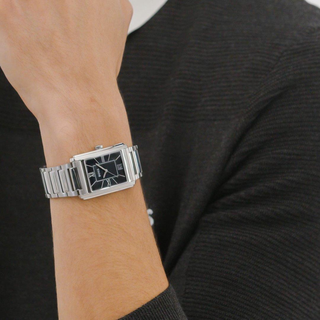 Silver - Boss - Gents BOSS Principle Dress Watch - 5