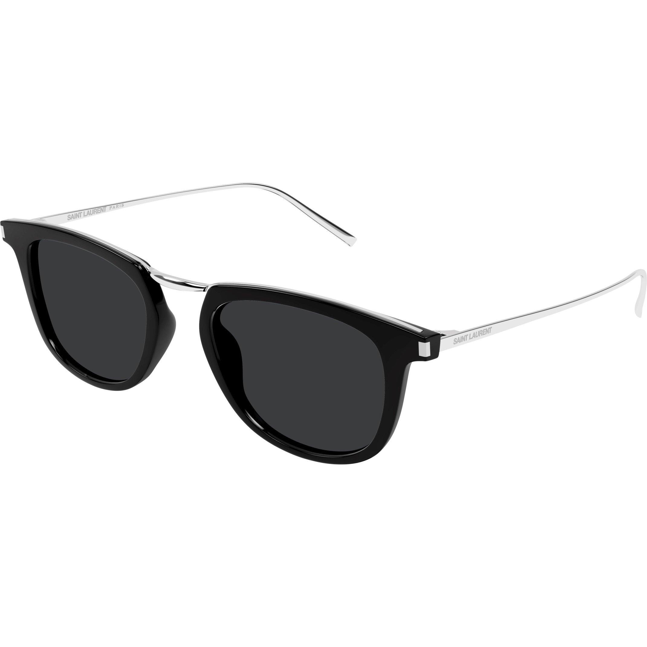 Black/Silver - Saint Laurent - Sl 753 Sunglasses Mens - 1