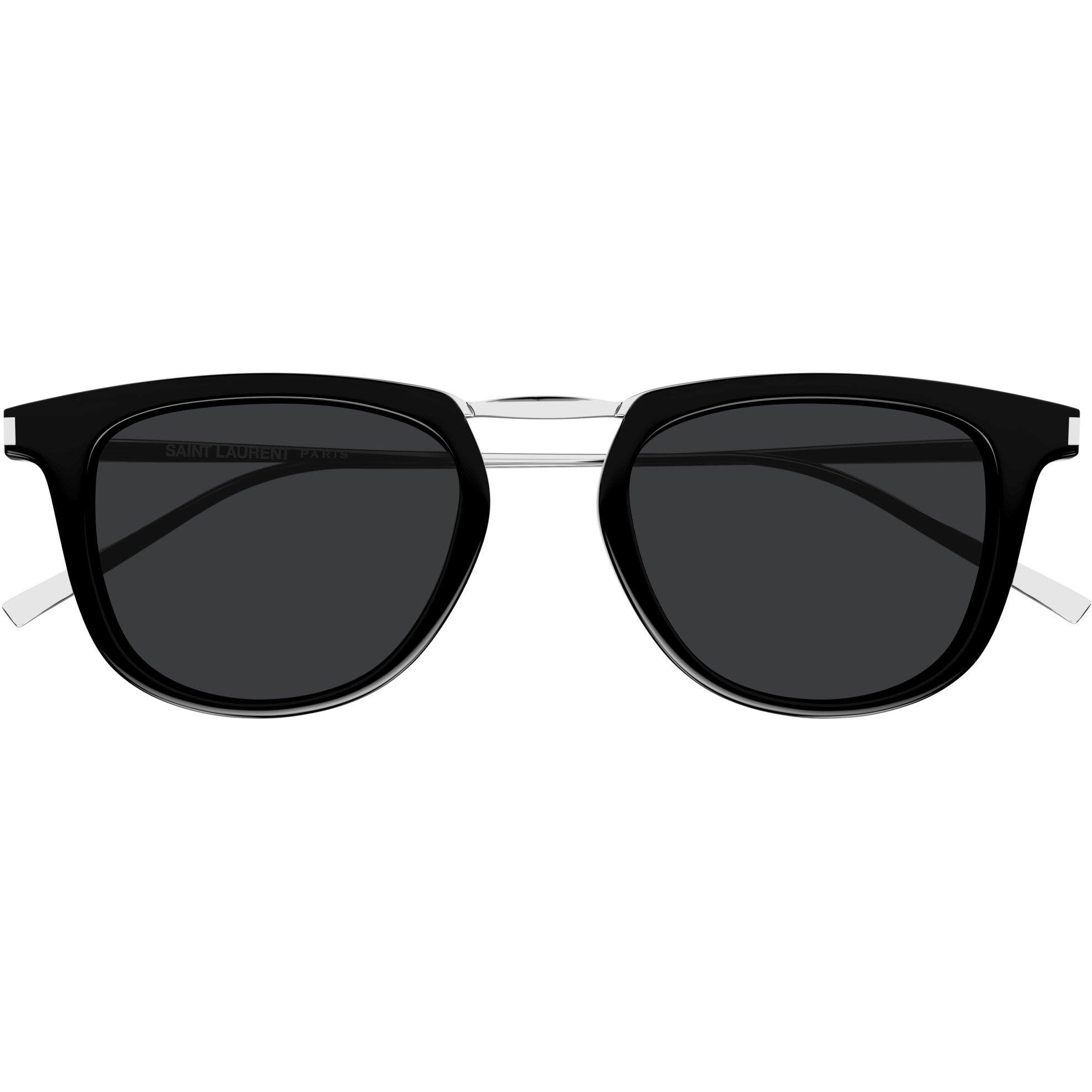 Black/Silver - Saint Laurent - Sl 753 Sunglasses Mens - 2
