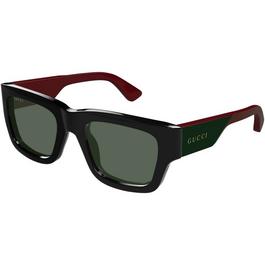 Gucci Square Full Rim Sunglasses