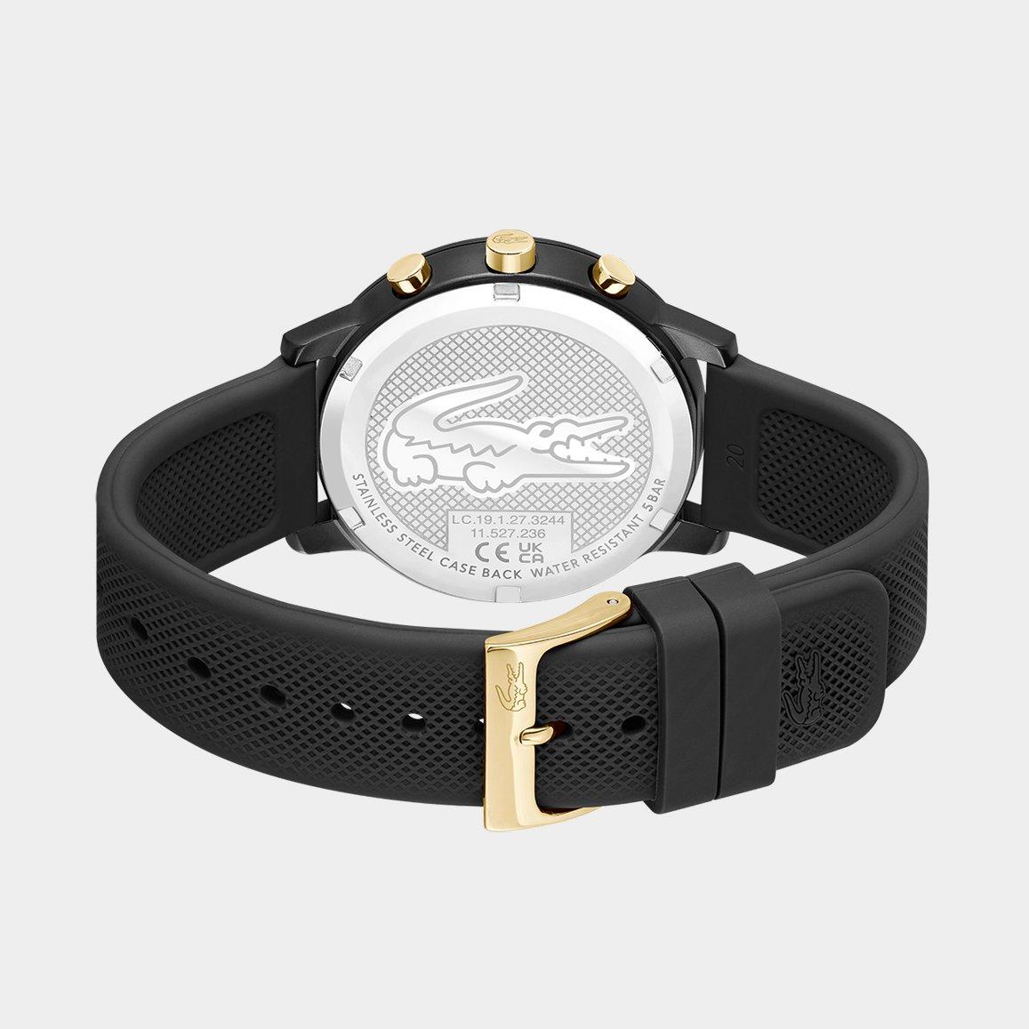 Black - Lacoste - Mens Lacoste.12.12 Move Multifunction Watch - 3