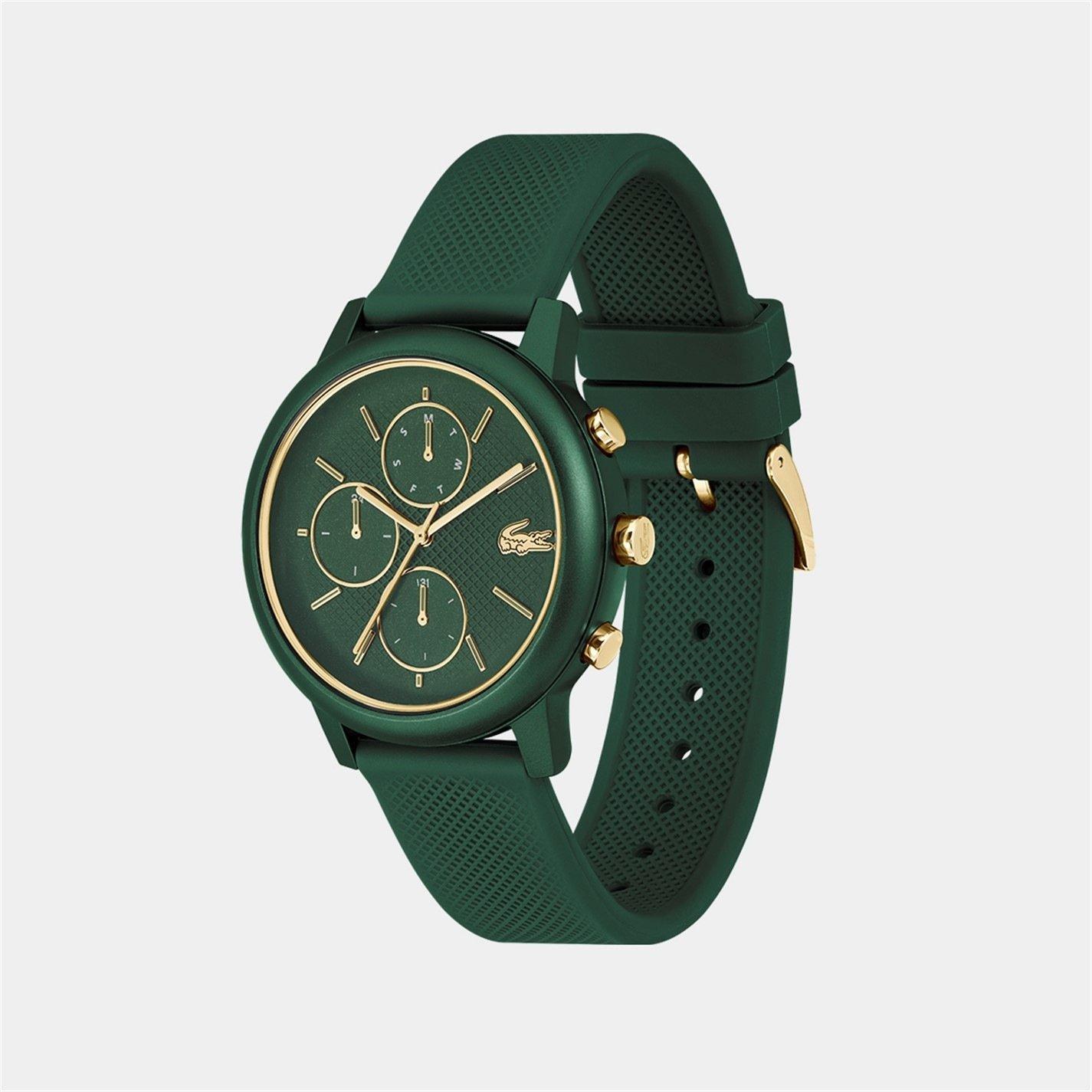 Green - Lacoste - Mens Lacoste.12.12 Move Multifunction Watch - 2