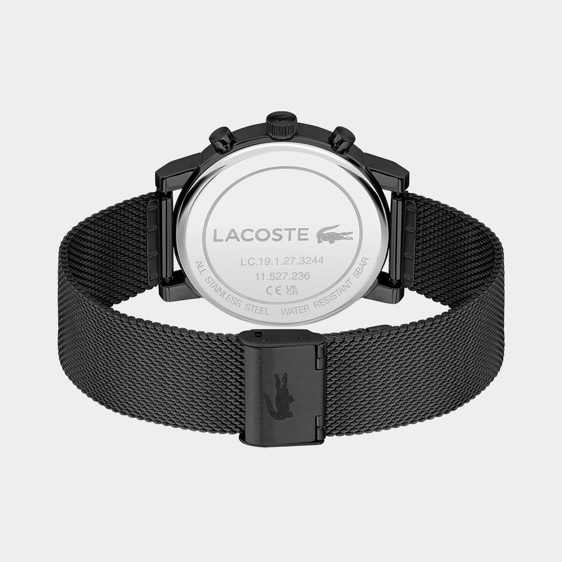 Nero - Lacoste - Mens Lacoste Replay Multifunction Watch - 3