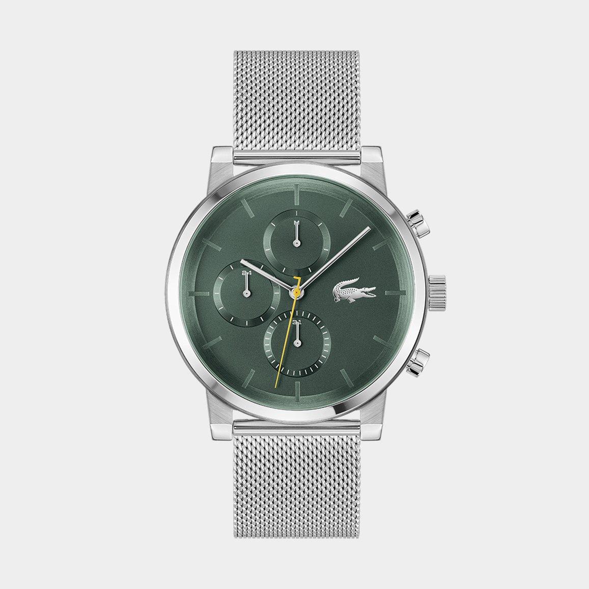 silver - Lacoste - Mens Lacoste Replay Multifunction Watch - 1