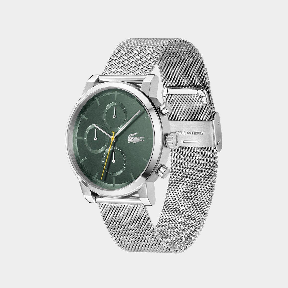 silver - Lacoste - Mens Lacoste Replay Multifunction Watch - 2