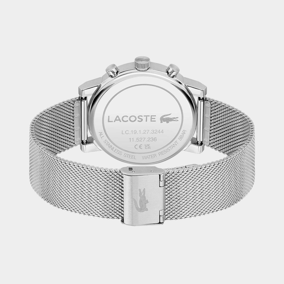 silver - Lacoste - Mens Lacoste Replay Multifunction Watch - 3