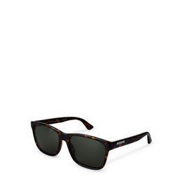 Gucci Men's Web Square Sunglasses