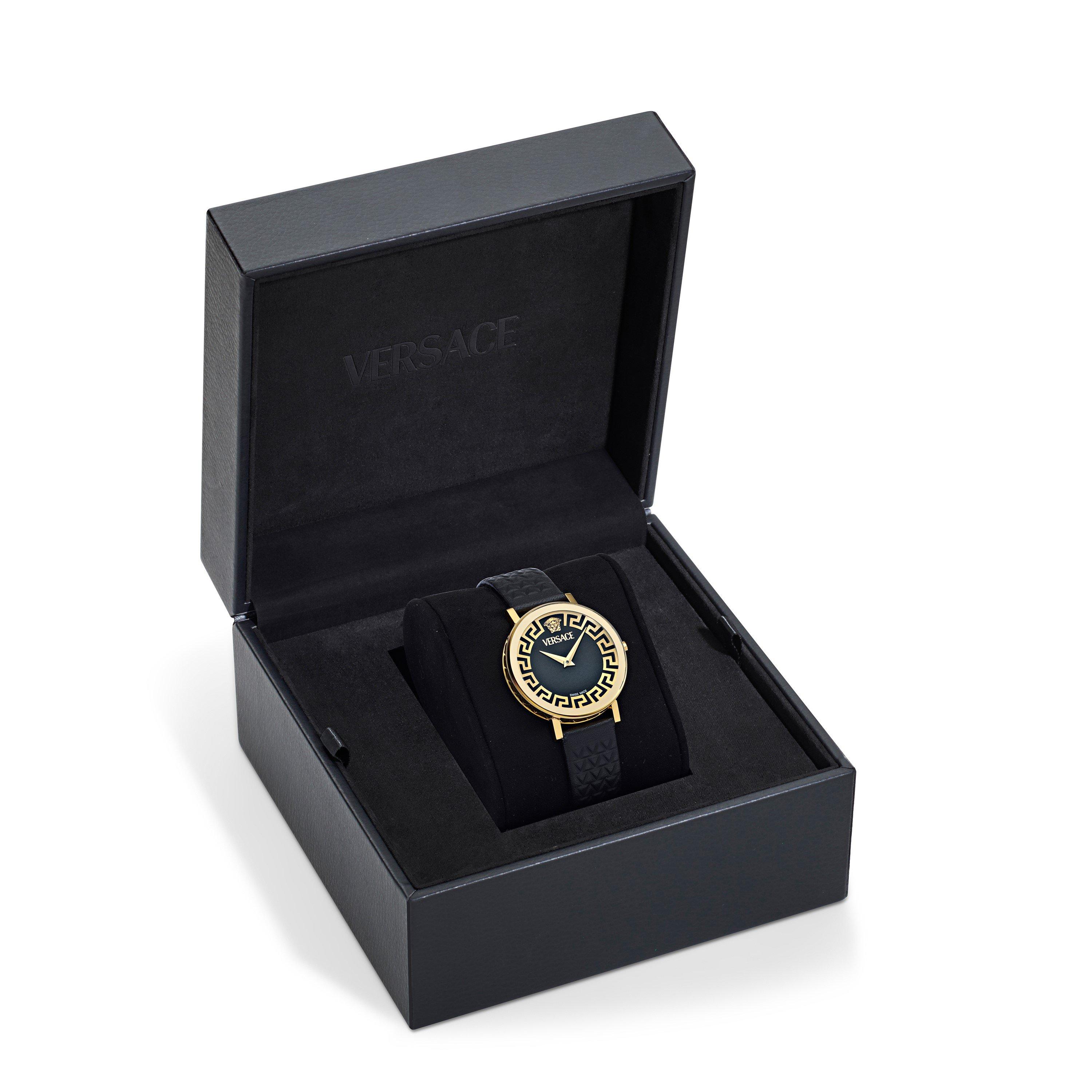 Black/Gold - Versace - Daedalus Watch - 5