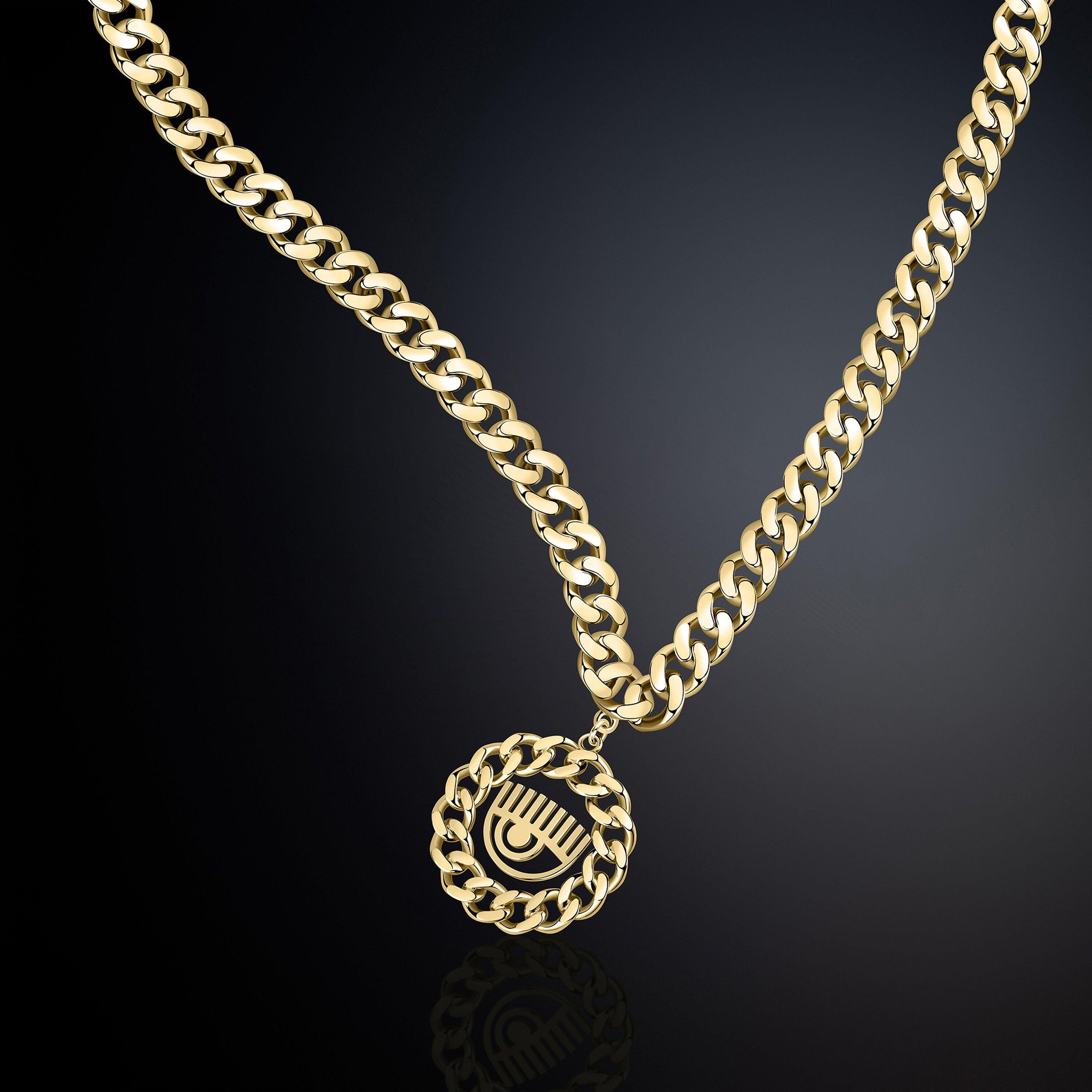 VIŠEBOJAN - Chiara Ferragni - Women's Metallic Chain Necklace