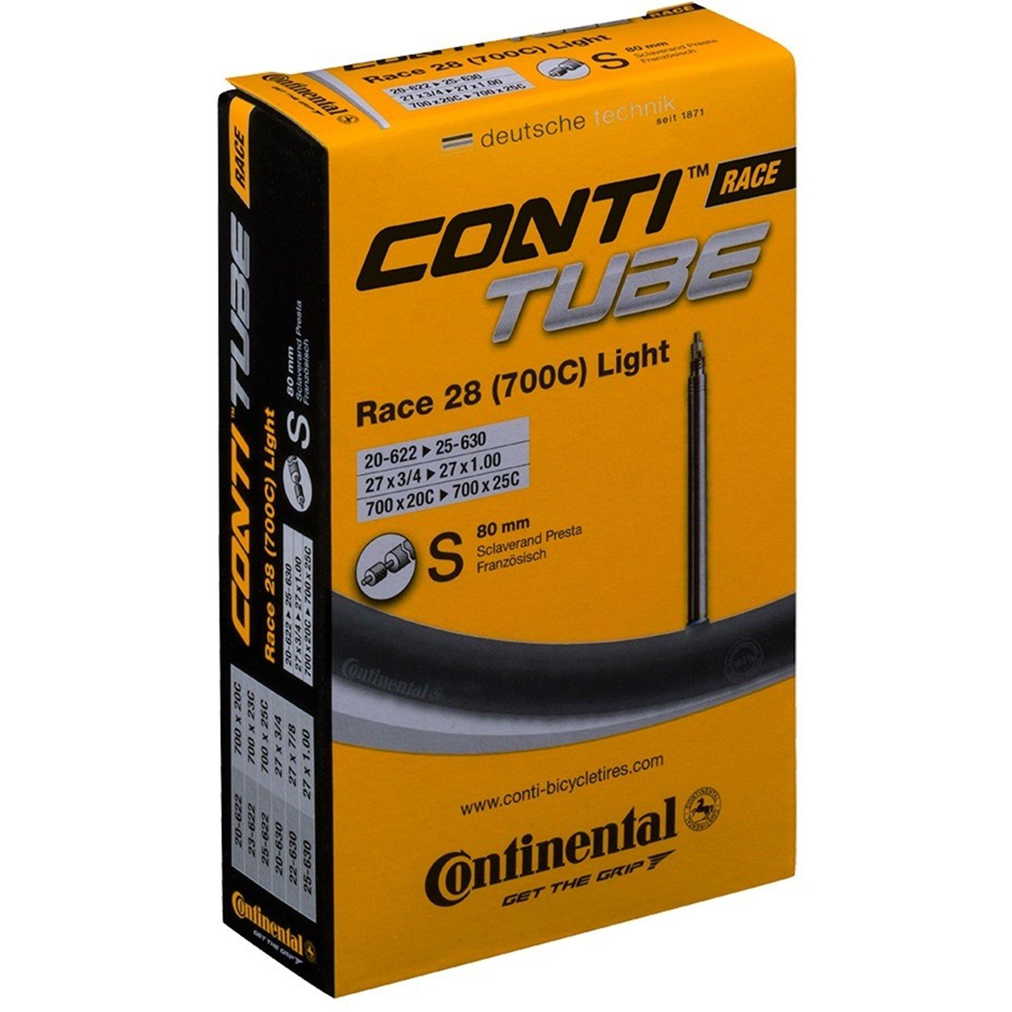 Noir - Continental - Race 28 700C Light Inner Tubes