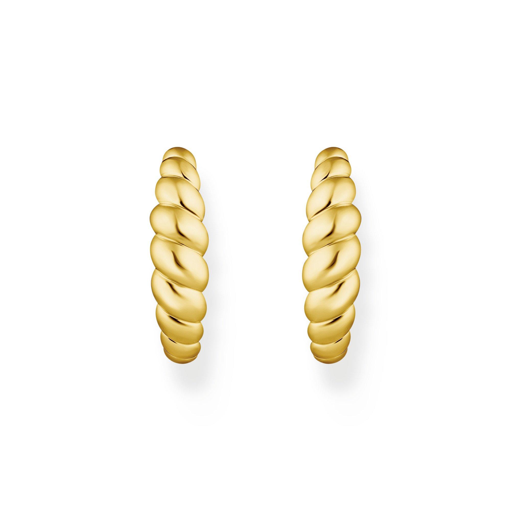 Gold - Thomas Sabo - Sabo Hoop EarRings Ld99 - 2