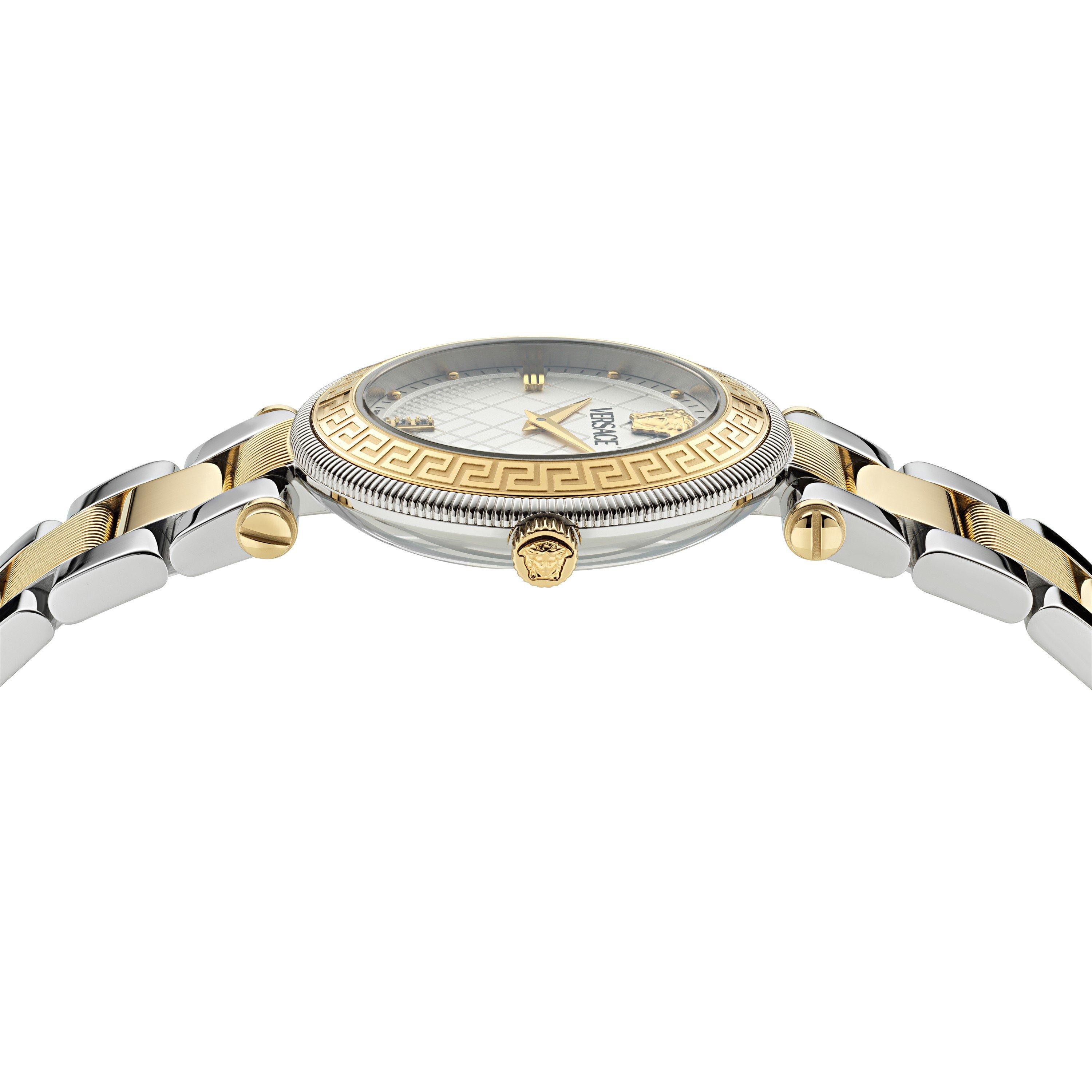 White/Two tone - Versace - Reve Watch - 3