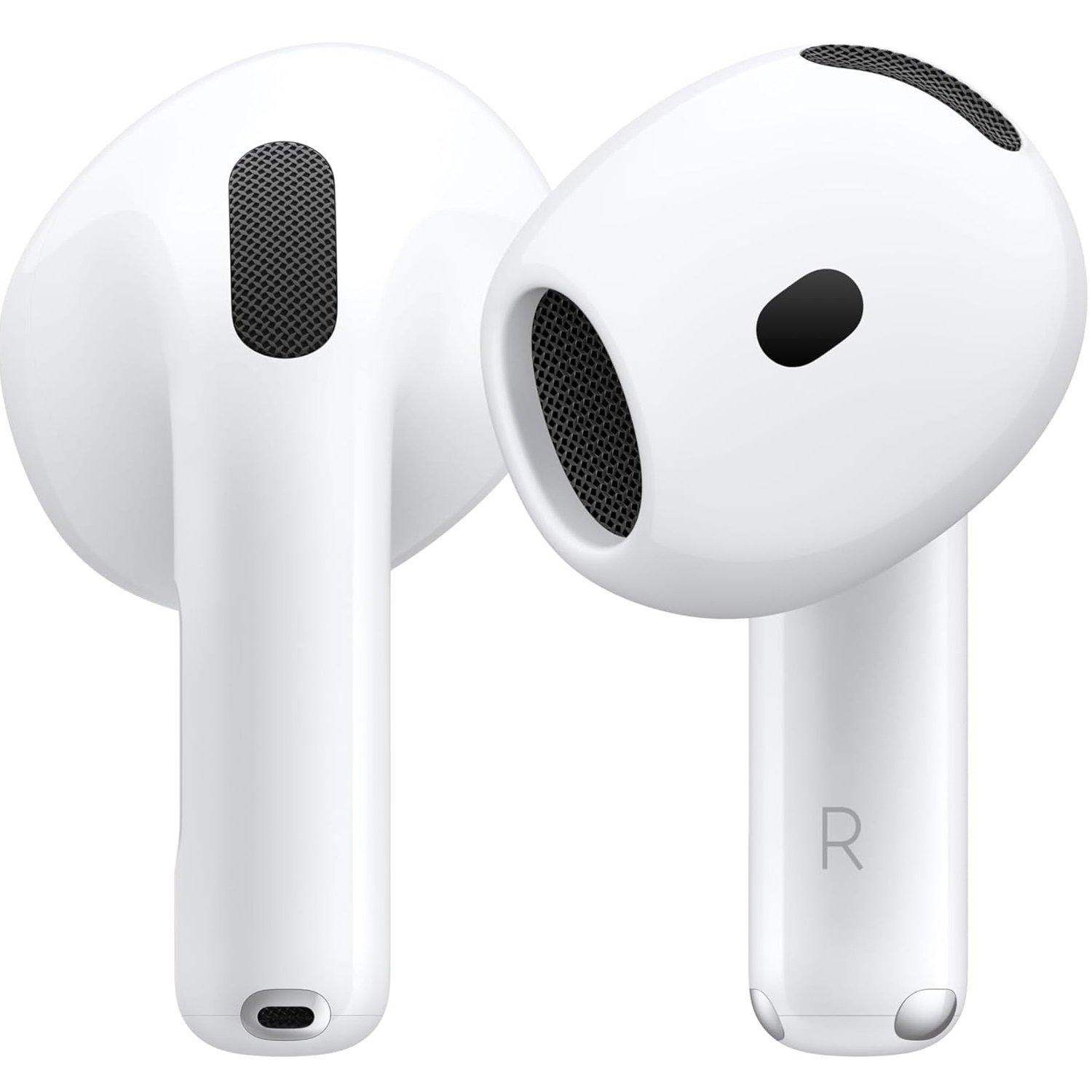 White - Apple - Airpods 4 with Active Noise Cancellation - 1