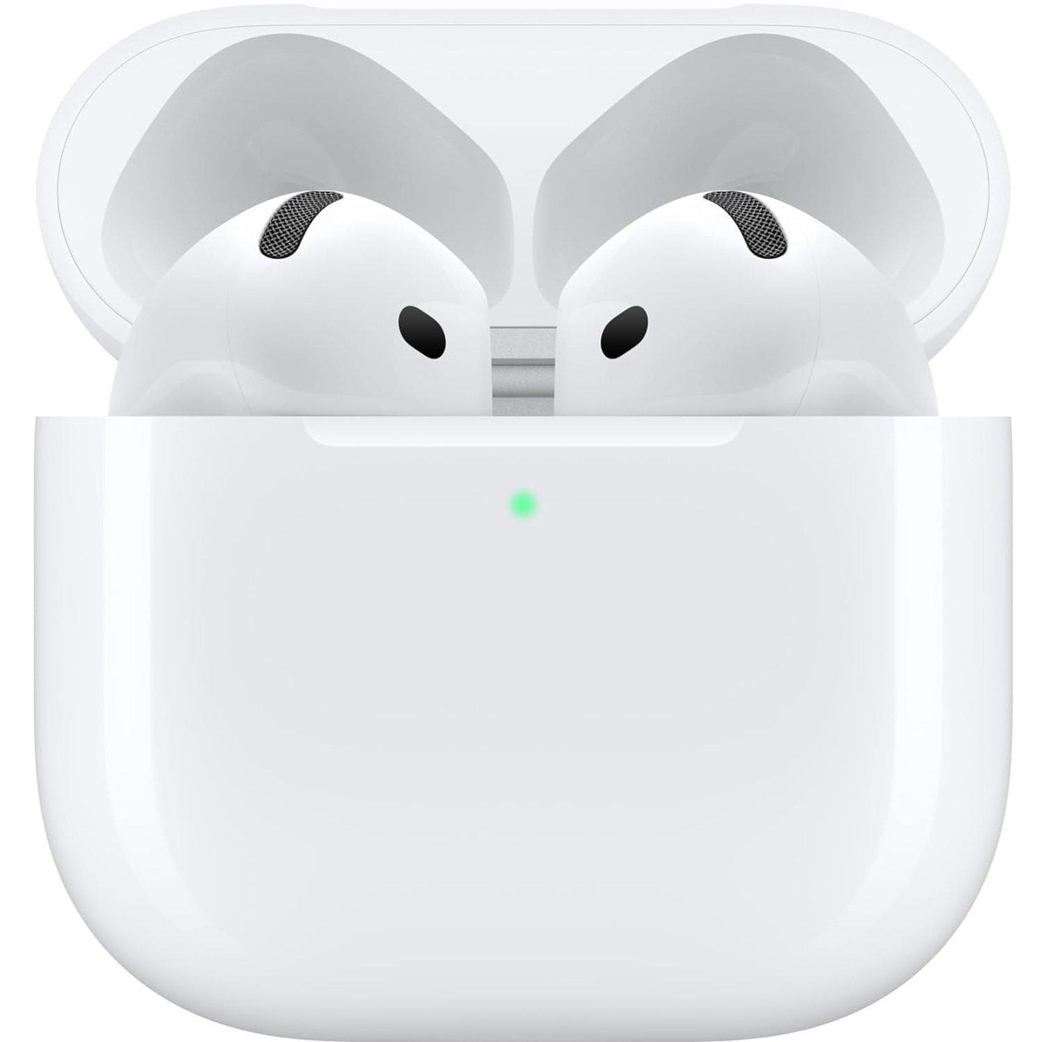 White - Apple - Airpods 4 with Active Noise Cancellation - 2