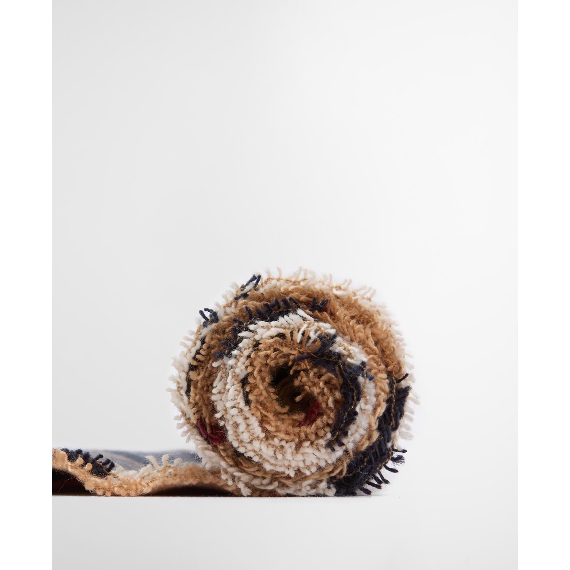 Hessian Tartan - Barbour - Dover Beanie & Hailes Scarf Gift Set - 7