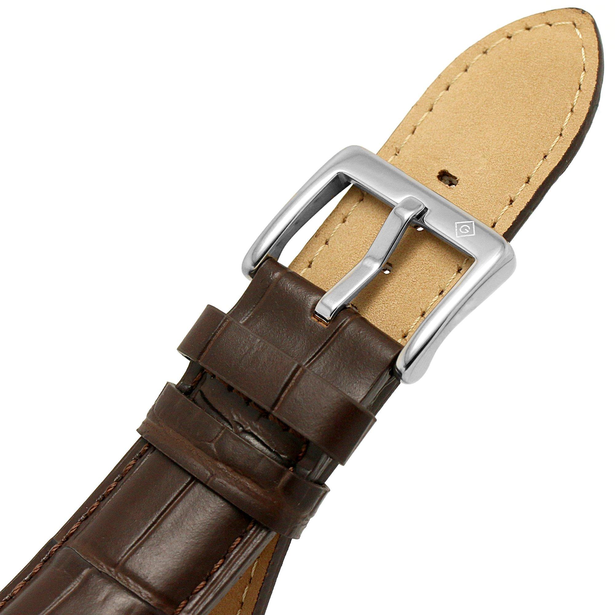 Silver/White - Gant - Stainless Steel Analogue Quartz Watch - 5