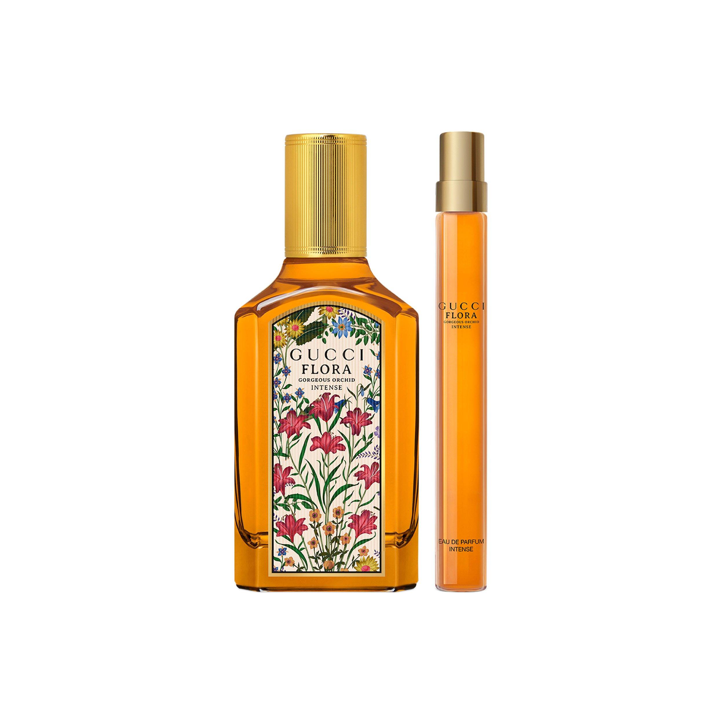 Clear - Gucci - Gucci Flora Gorgeous Orchid Eau de Parfum Intense for Women Duo Gift Set 50ml & 10ml - 2
