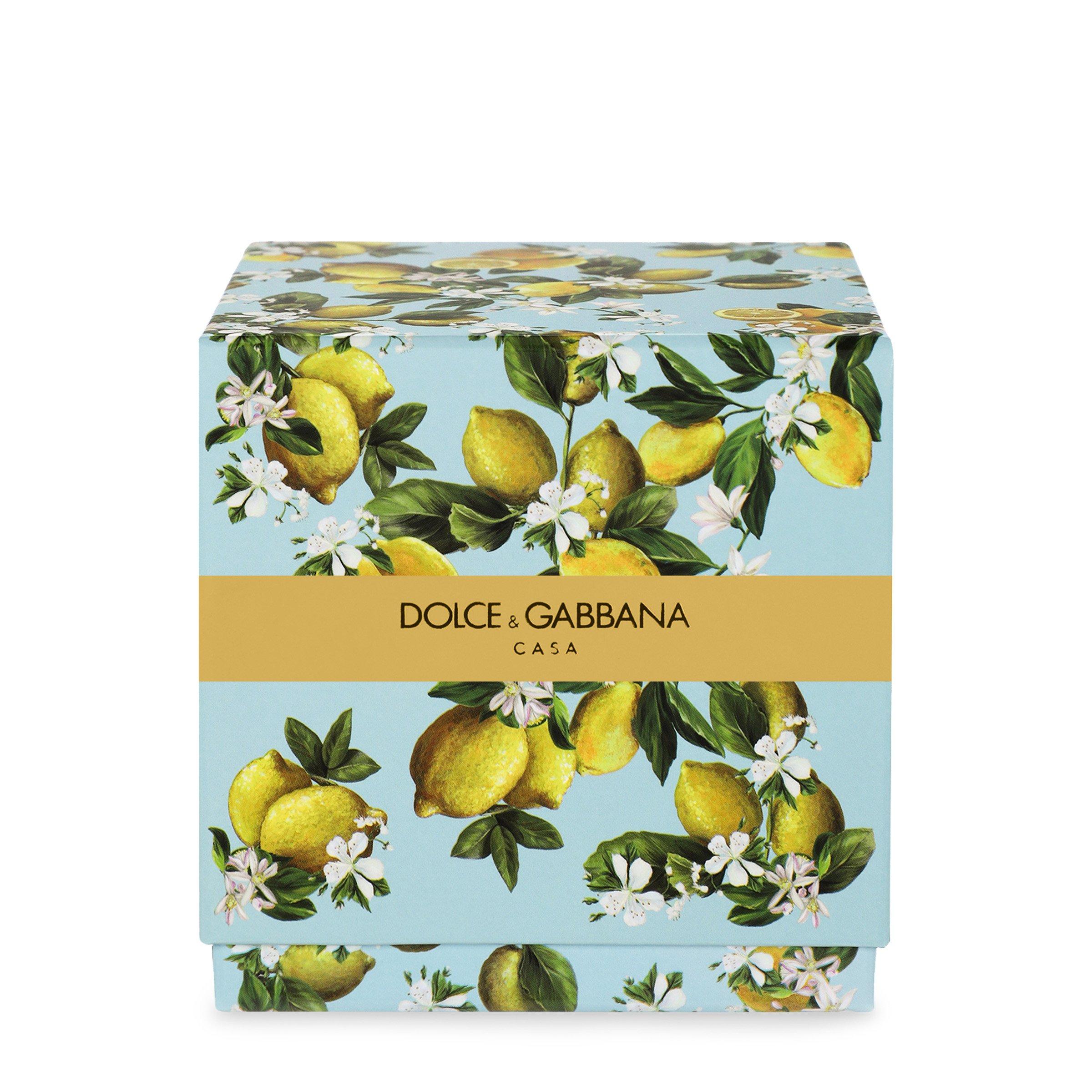 Blue - Dolce and Gabbana Casa - DolceandGabbanaCasa Lemon Scented Candle - 250g - 1