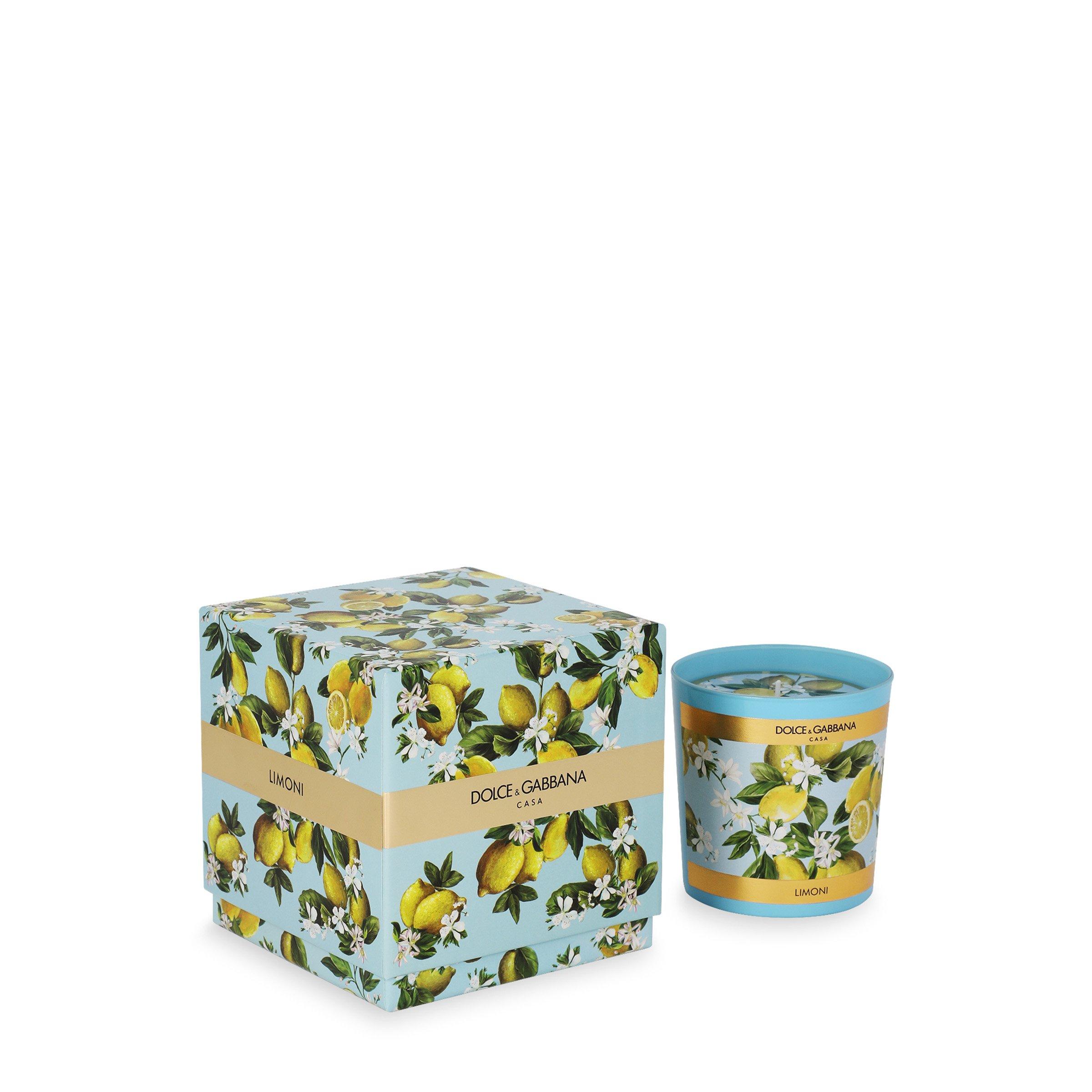 Blue - Dolce and Gabbana Casa - DolceandGabbanaCasa Lemon Scented Candle - 250g - 4