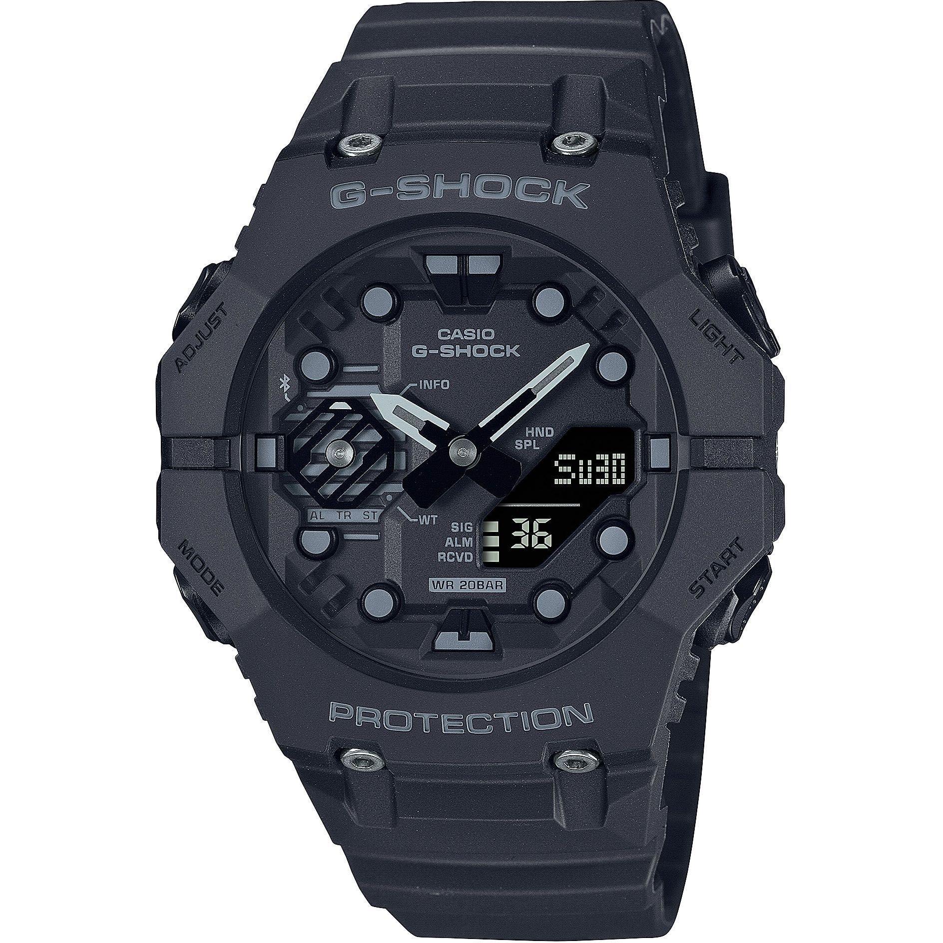 Black - G Shock - Men's 200m Water Resistant Digital Watch - 1