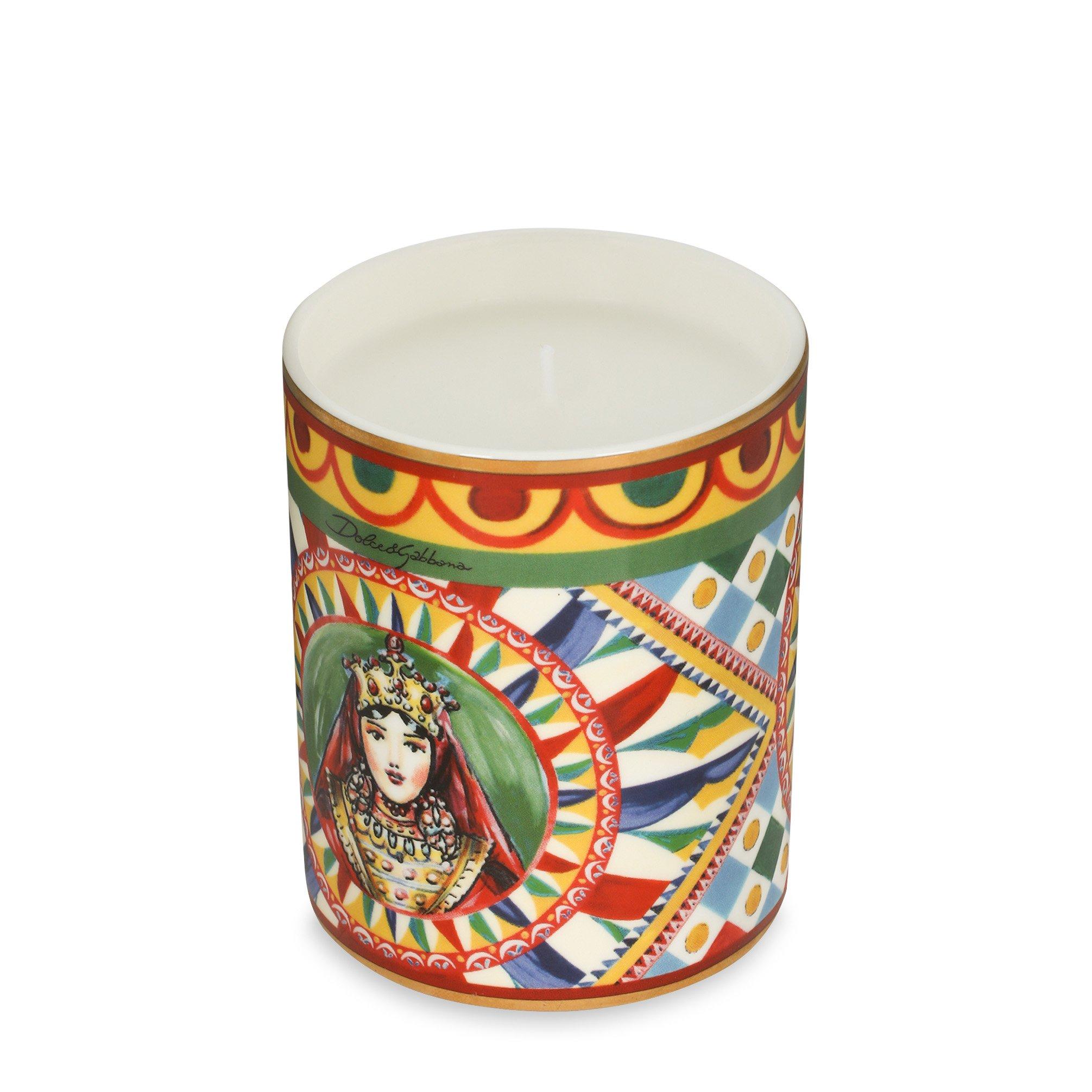 Red - Dolce and Gabbana Casa - Dolceandgabbanacasa Carretto  Scented Candle - Wild Jasmine - 340g - 3