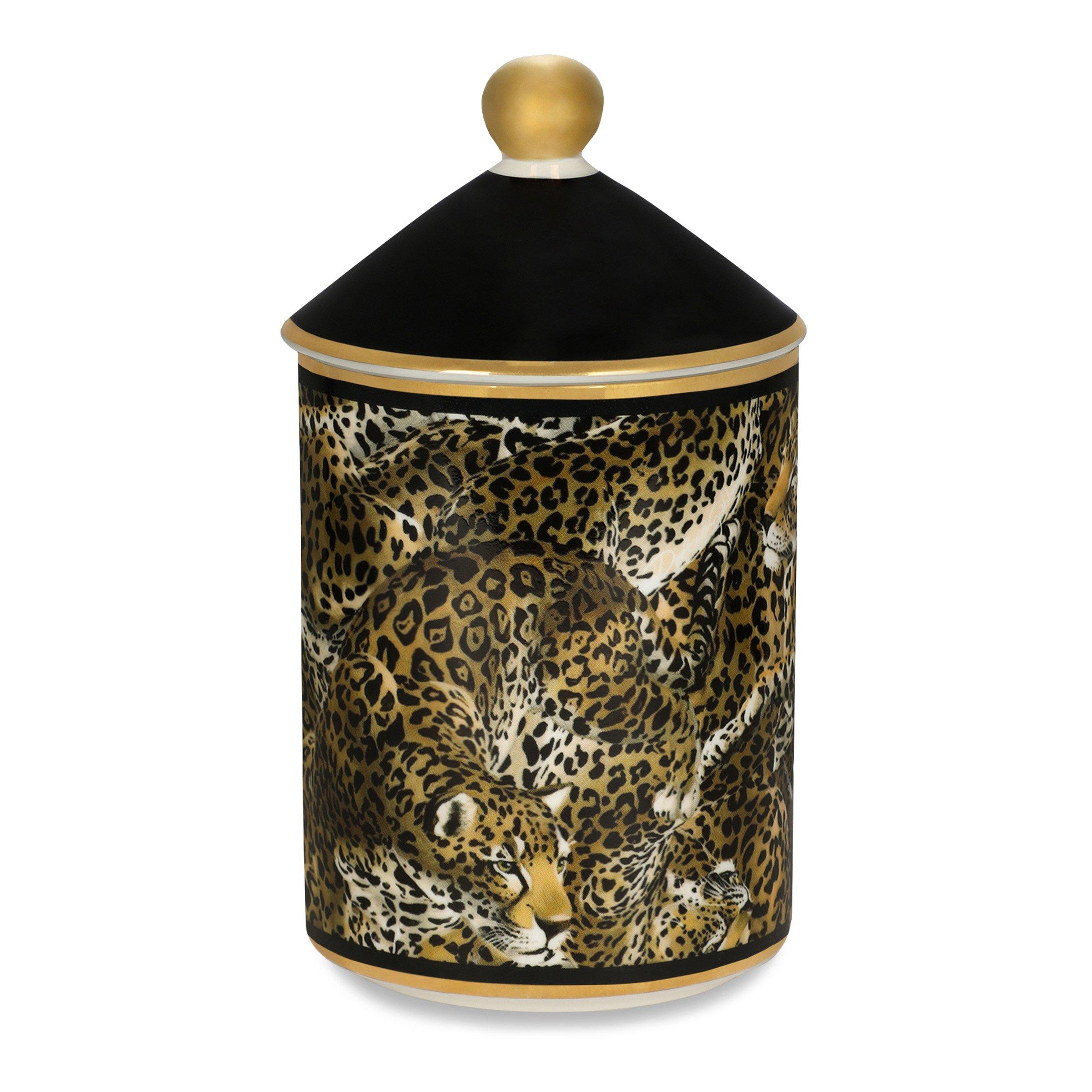 Brown - Dolce and Gabbana Casa - DolceandGabbanaCasa Leopard Scented Candle - Patchouli - 340g - 2