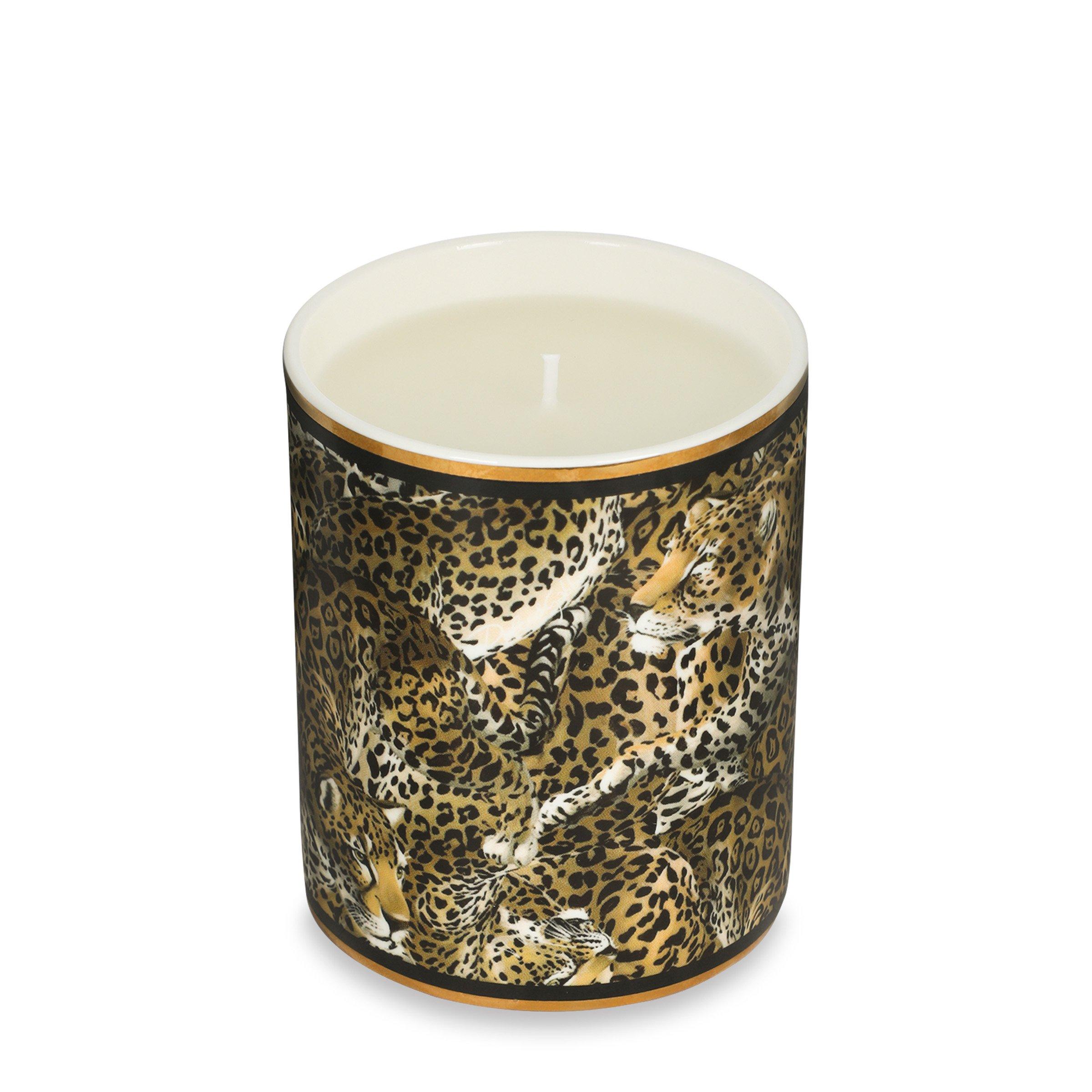 Brown - Dolce and Gabbana Casa - DolceandGabbanaCasa Leopard Scented Candle - Patchouli - 340g - 3