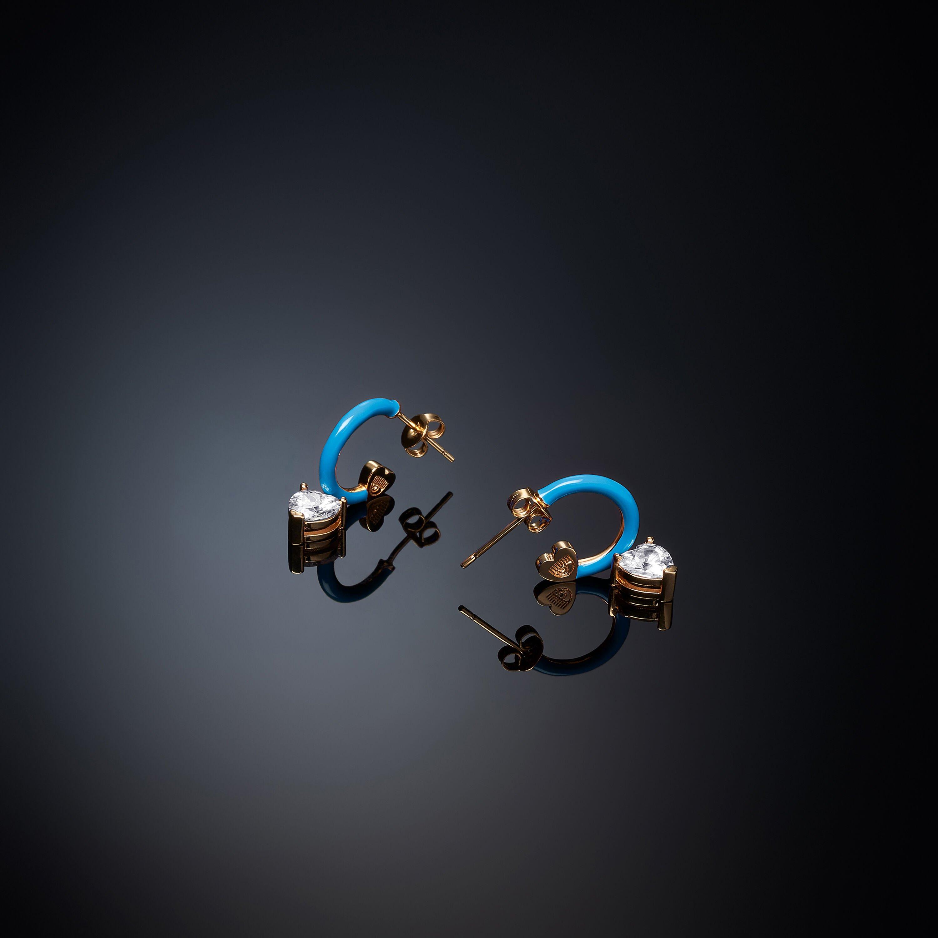 Chiara Ferragni Women's Classic Contemporary Round Hoop Earrings -  - 22MM