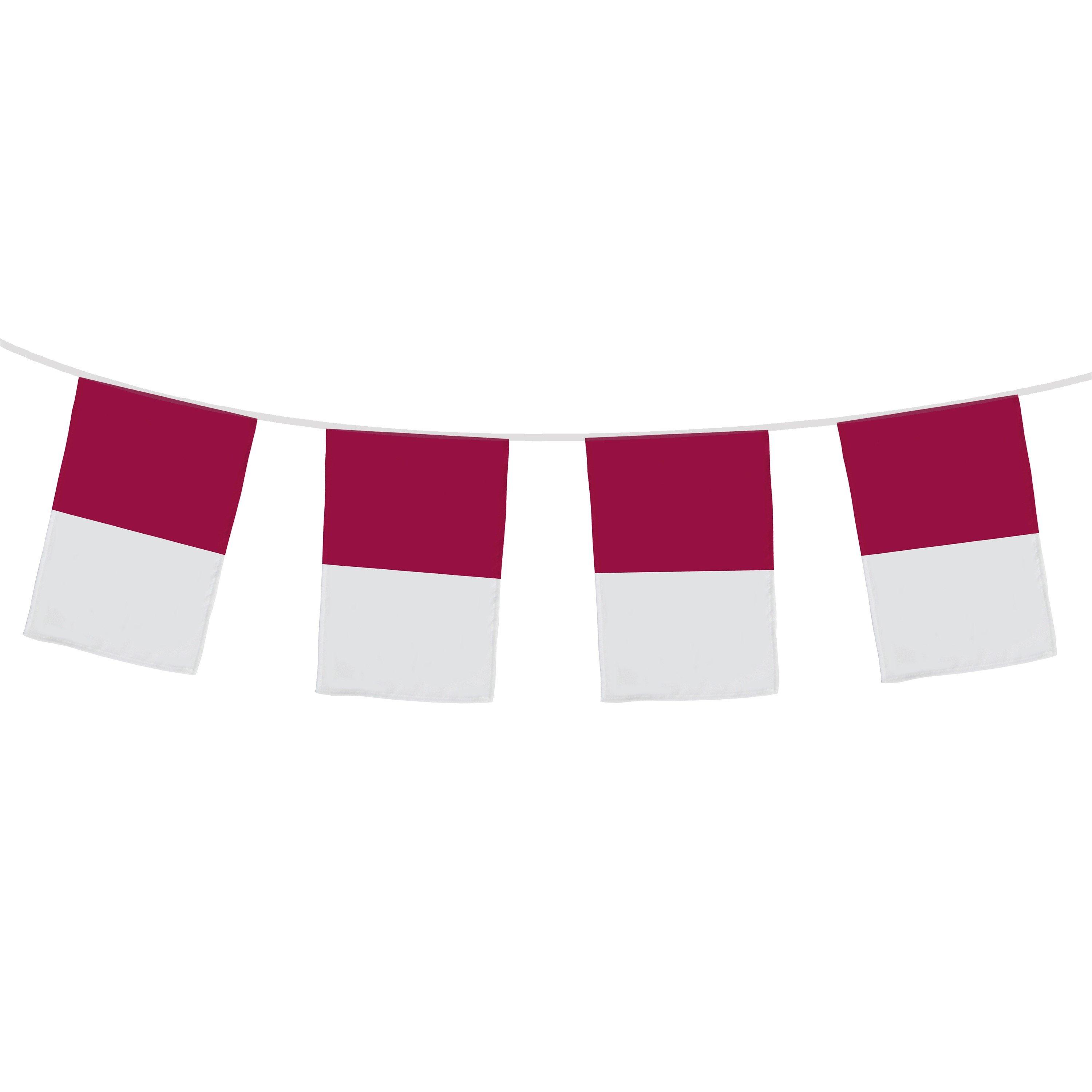 Maroon/White - Official - Gaelic Bunting